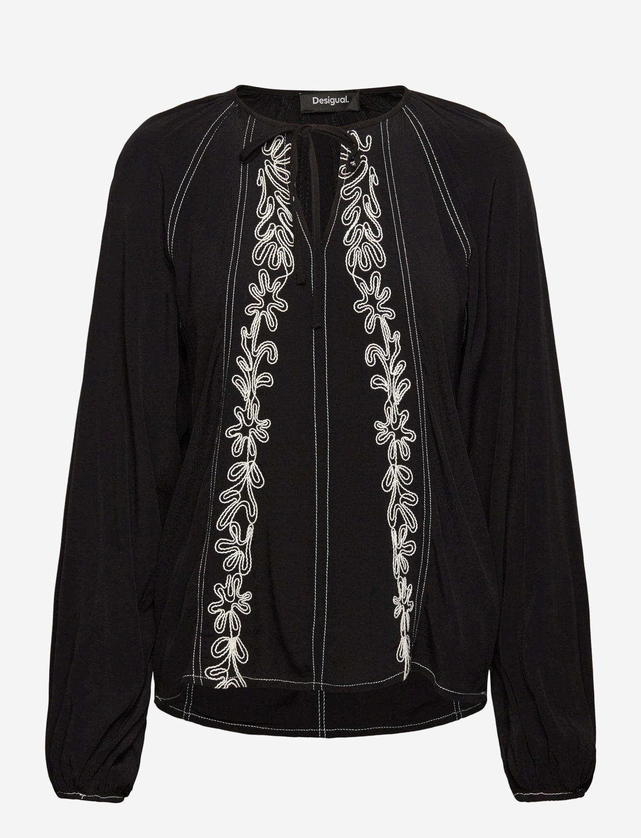 Desigual - TALLO - pikkade varrukatega pluusid - black - 0