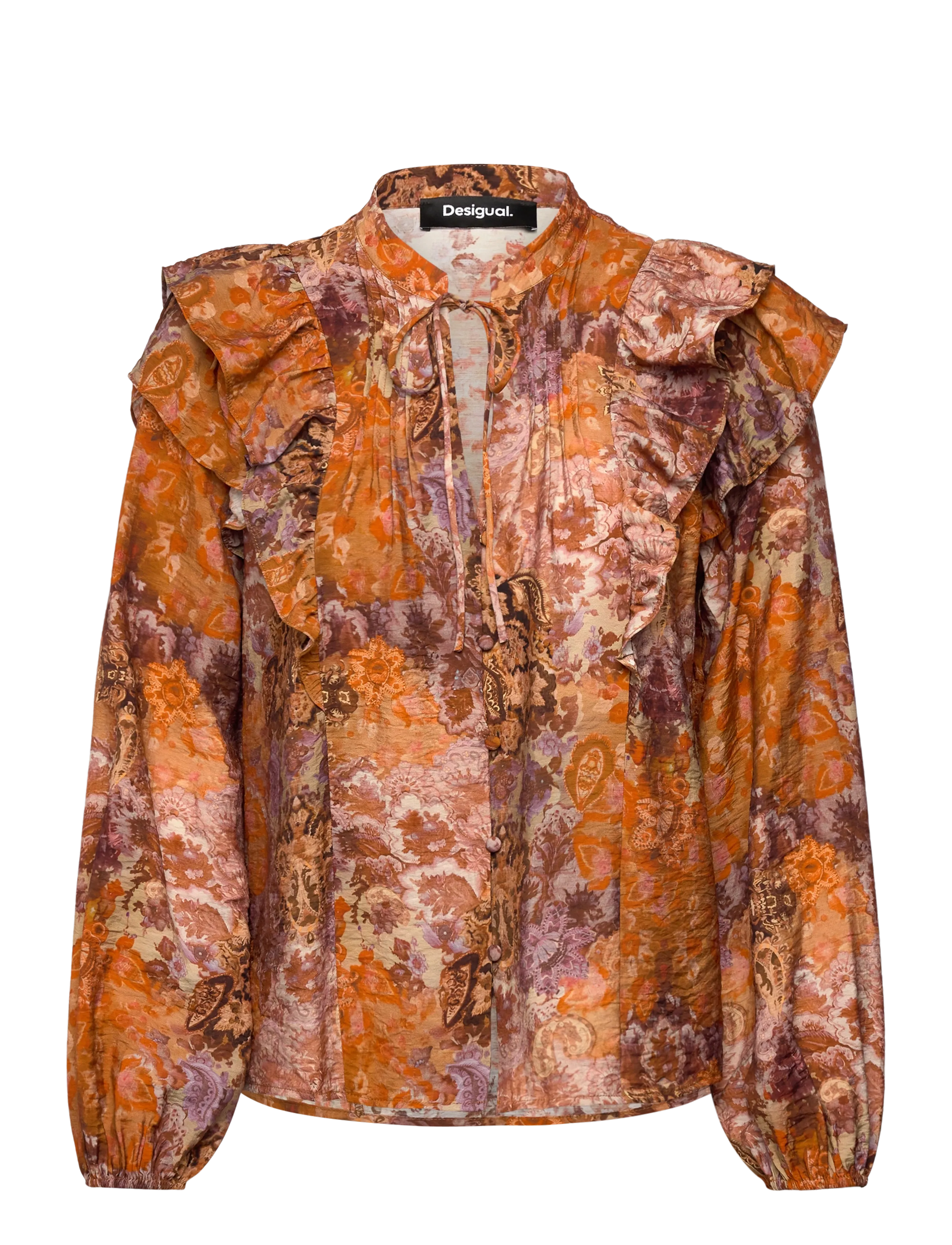 DESIGUAL Romantica Orange - S - Damen