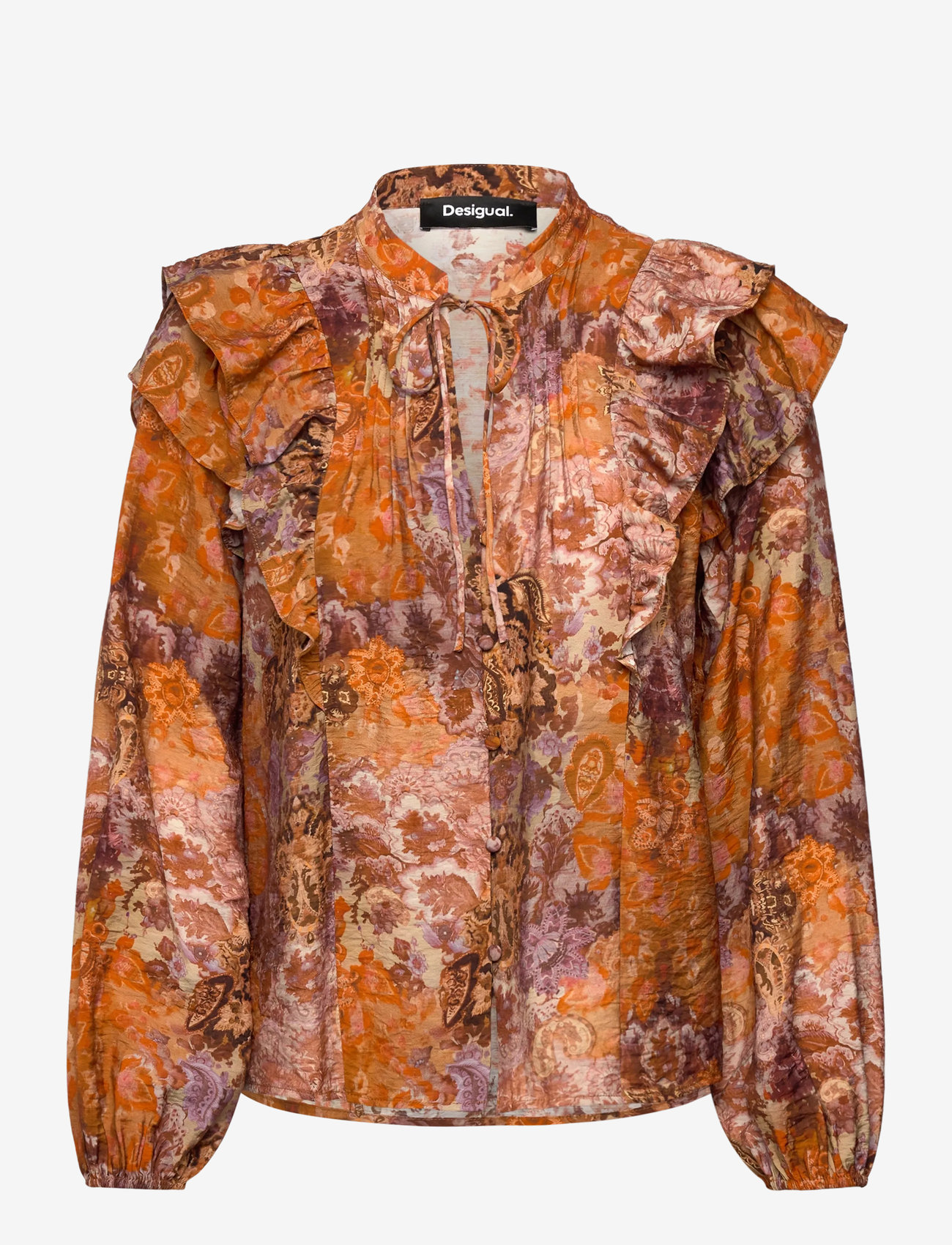 Desigual - ROMANTICA - langærmede bluser - orange - 1