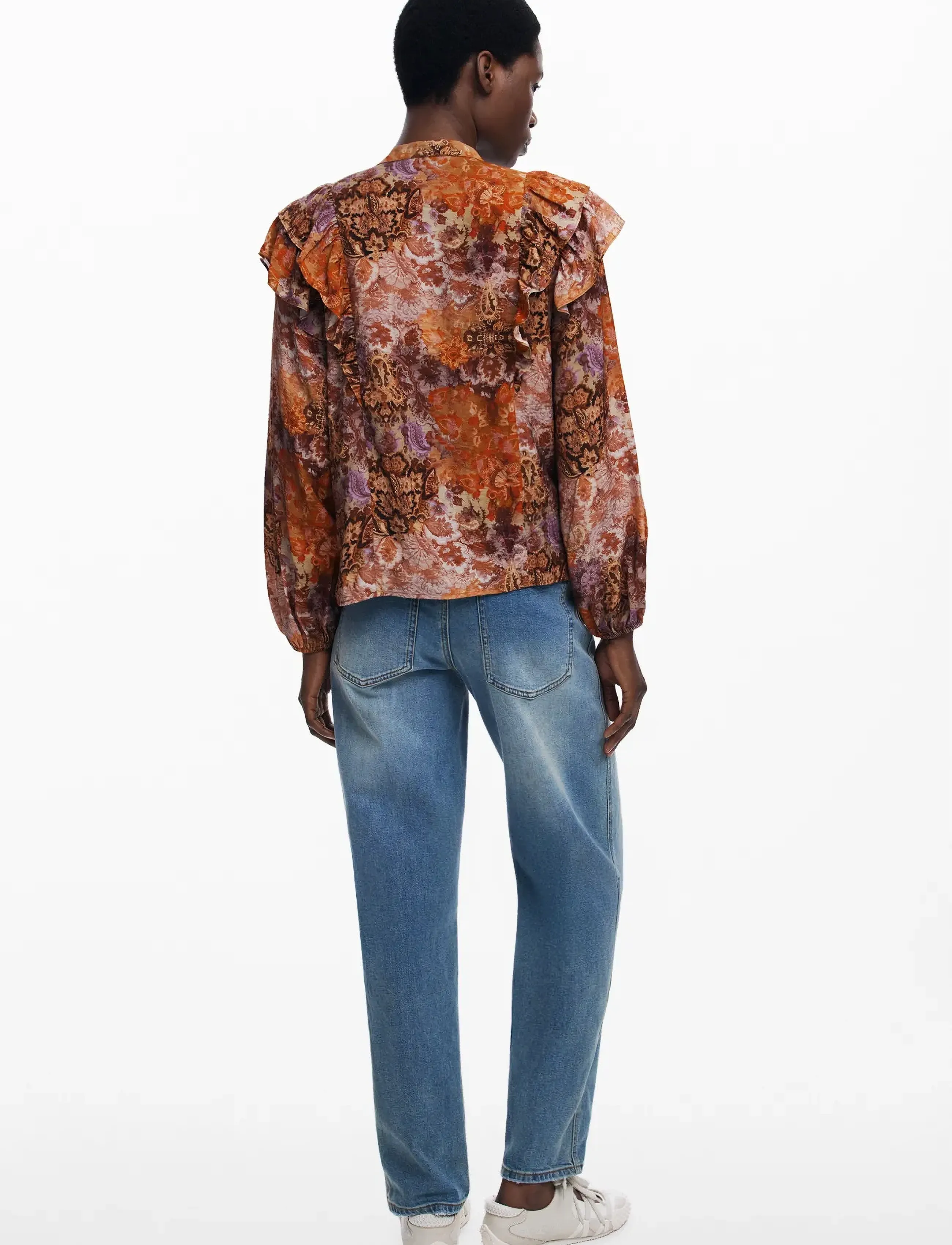 Desigual - ROMANTICA - långärmade blusar - orange - 3