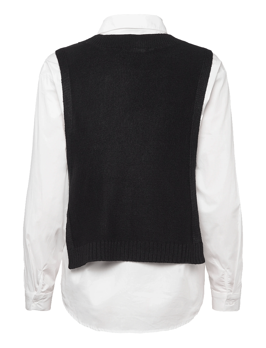 Desigual - CHALECO - denimskjorter - white - 2