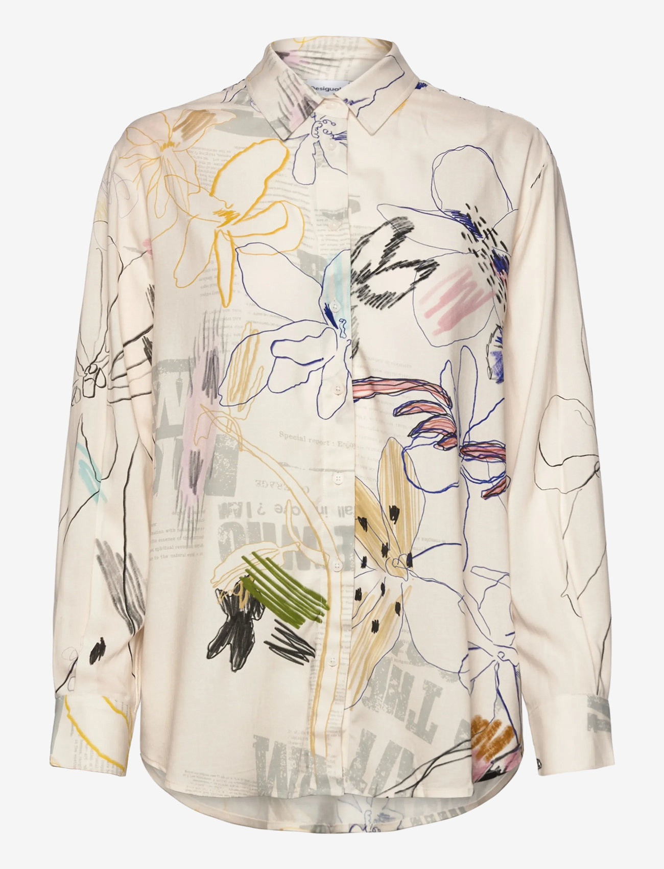 Desigual - NEWSARTY - teksasärgid - cream - 1