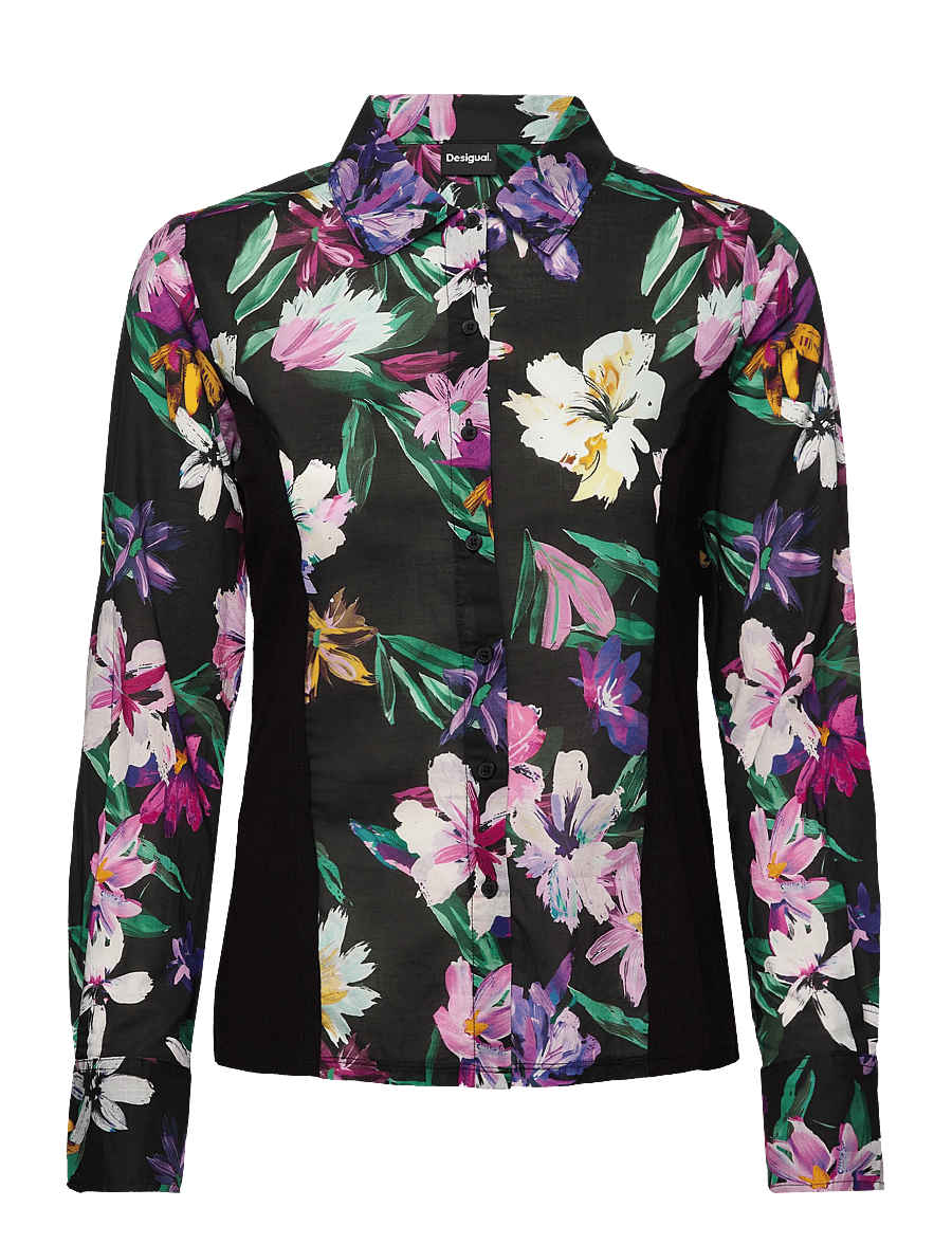 Desigual - COSTADILLO - denim shirts - black - 1
