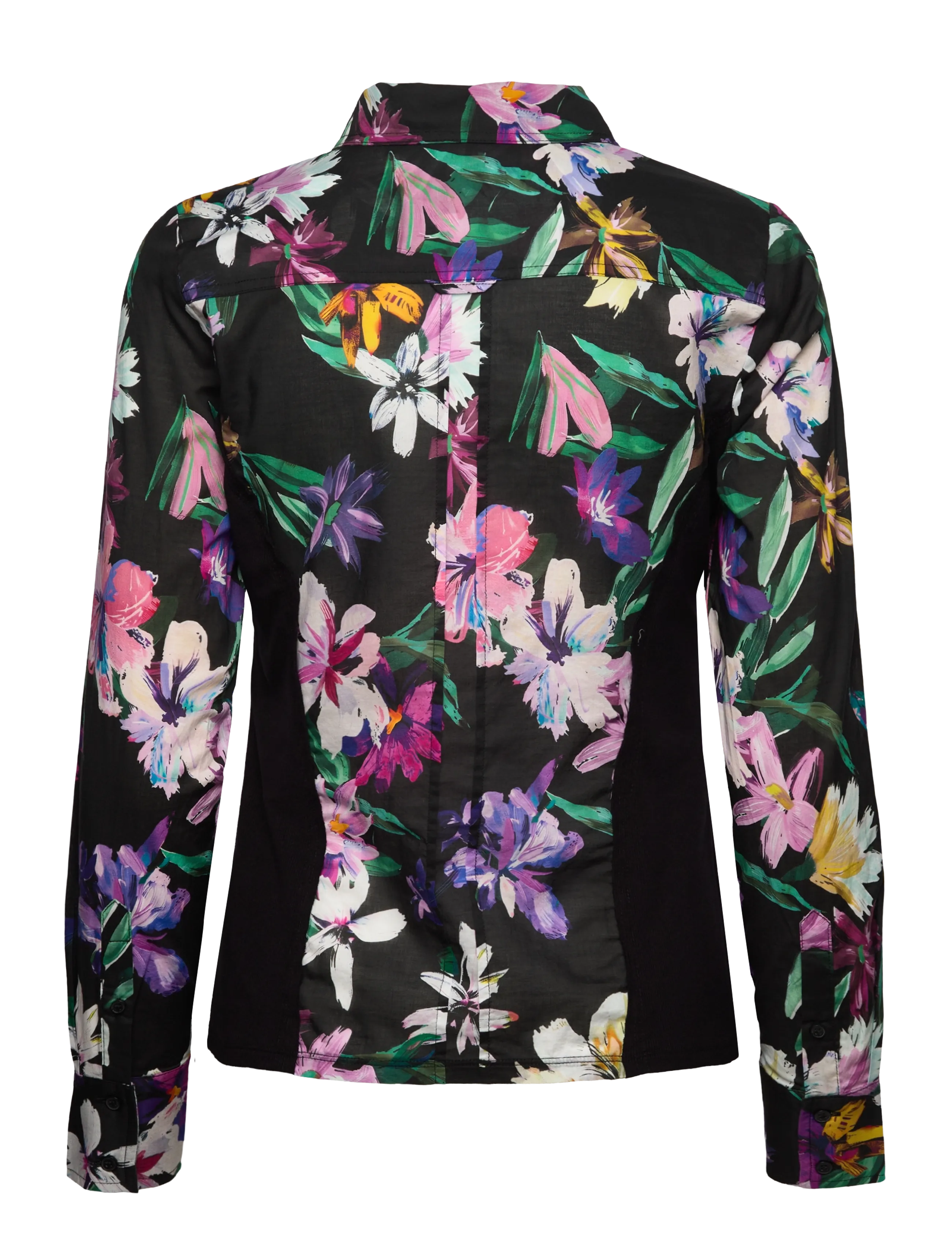 Desigual - COSTADILLO - pikkade varrukatega särgid - black - 2