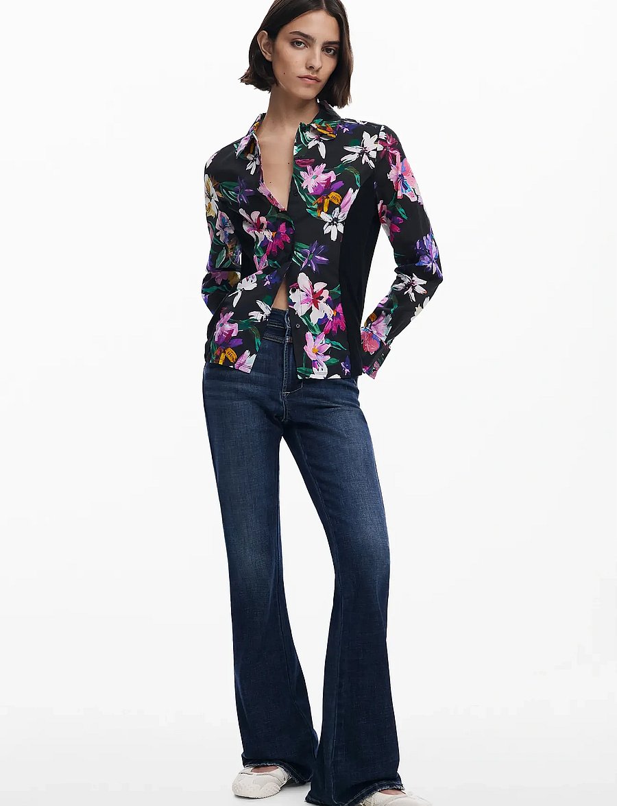 Desigual - COSTADILLO - denim shirts - black - 4