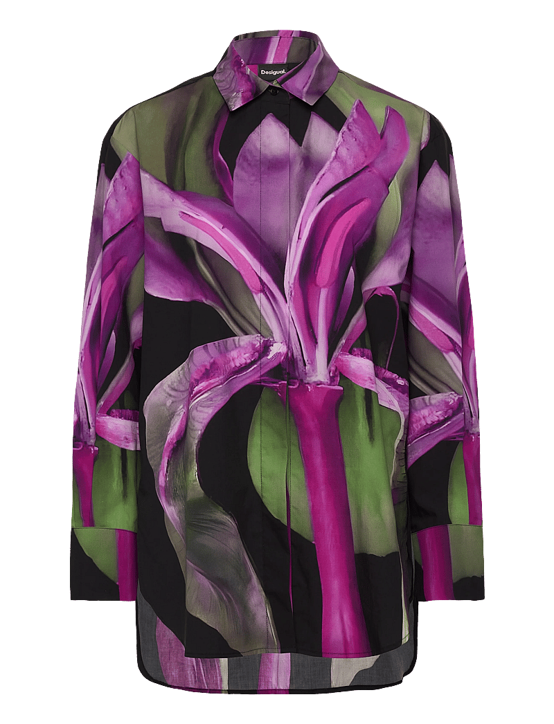 Desigual - ORQUIDEA - jeanshemden - 3175 fuchsia purple - 1