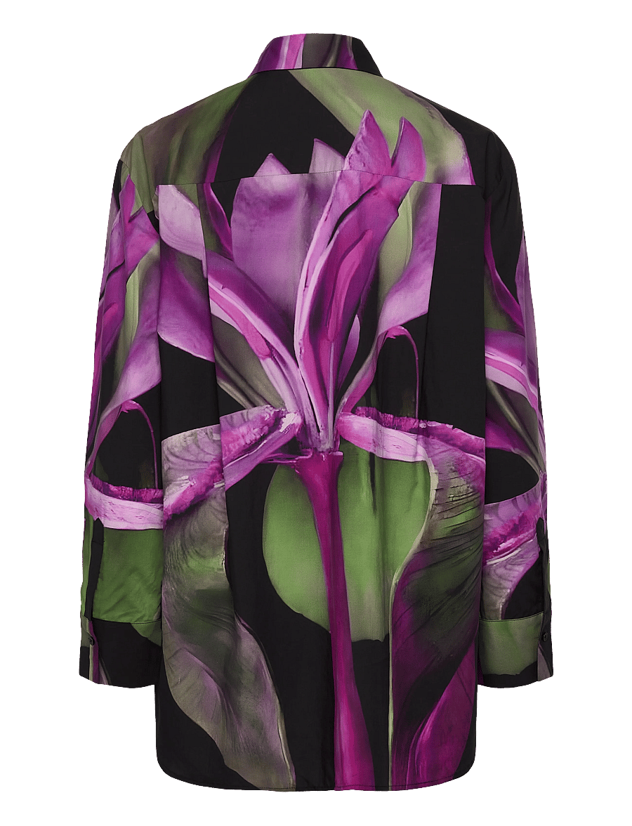 Desigual - ORQUIDEA - džinsiniai marškiniai - 3175 fuchsia purple - 2