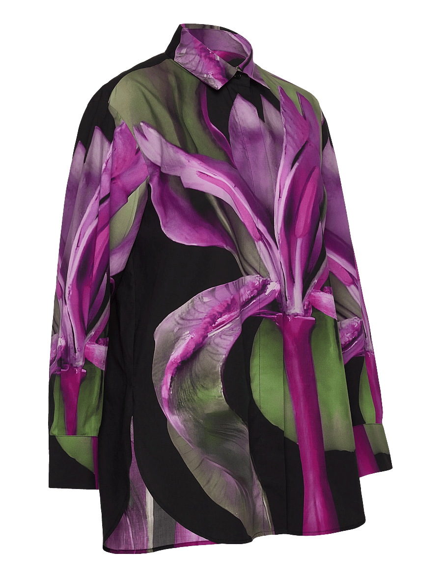 Desigual - ORQUIDEA - džinsiniai marškiniai - 3175 fuchsia purple - 3