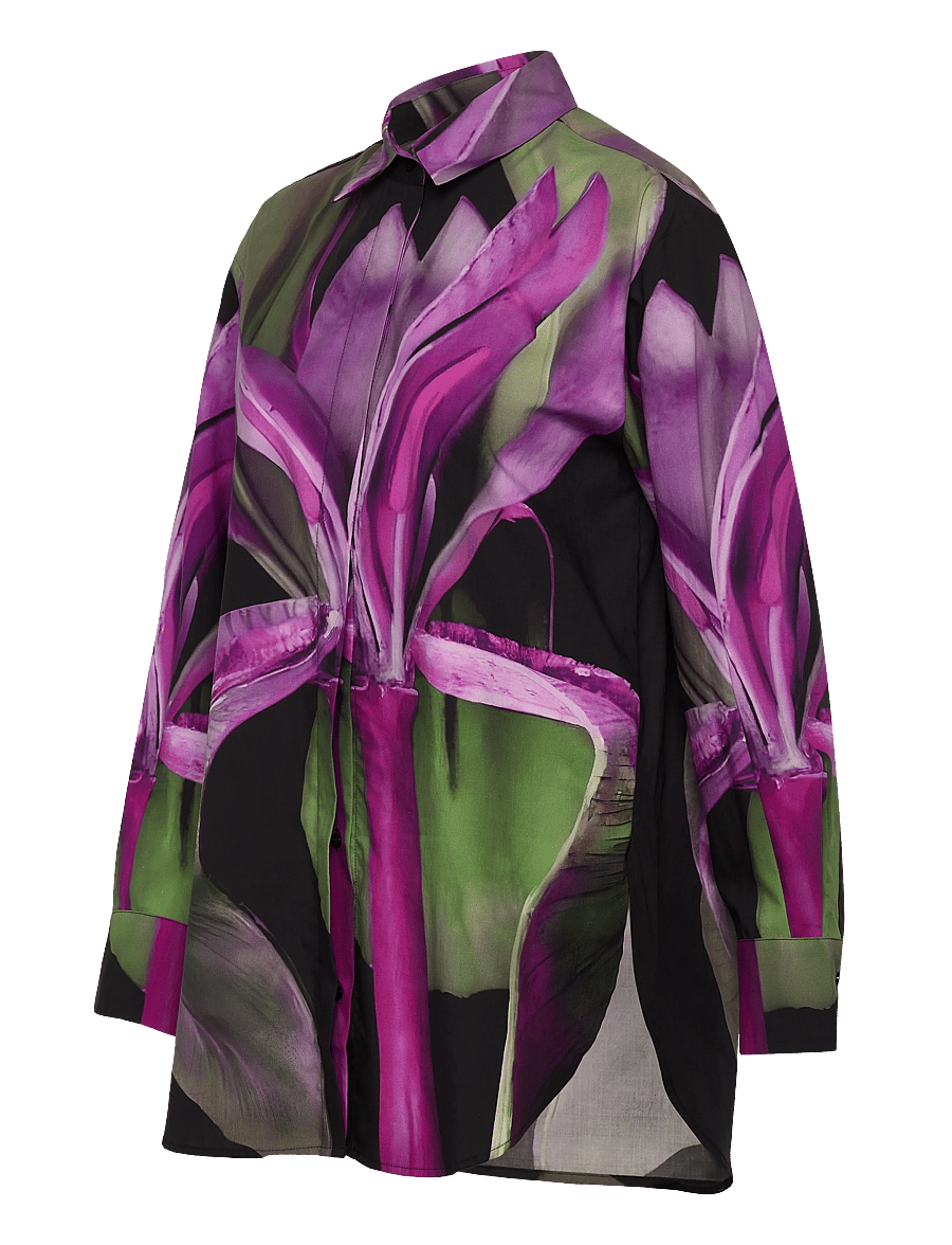Desigual - ORQUIDEA - džinsiniai marškiniai - 3175 fuchsia purple - 4
