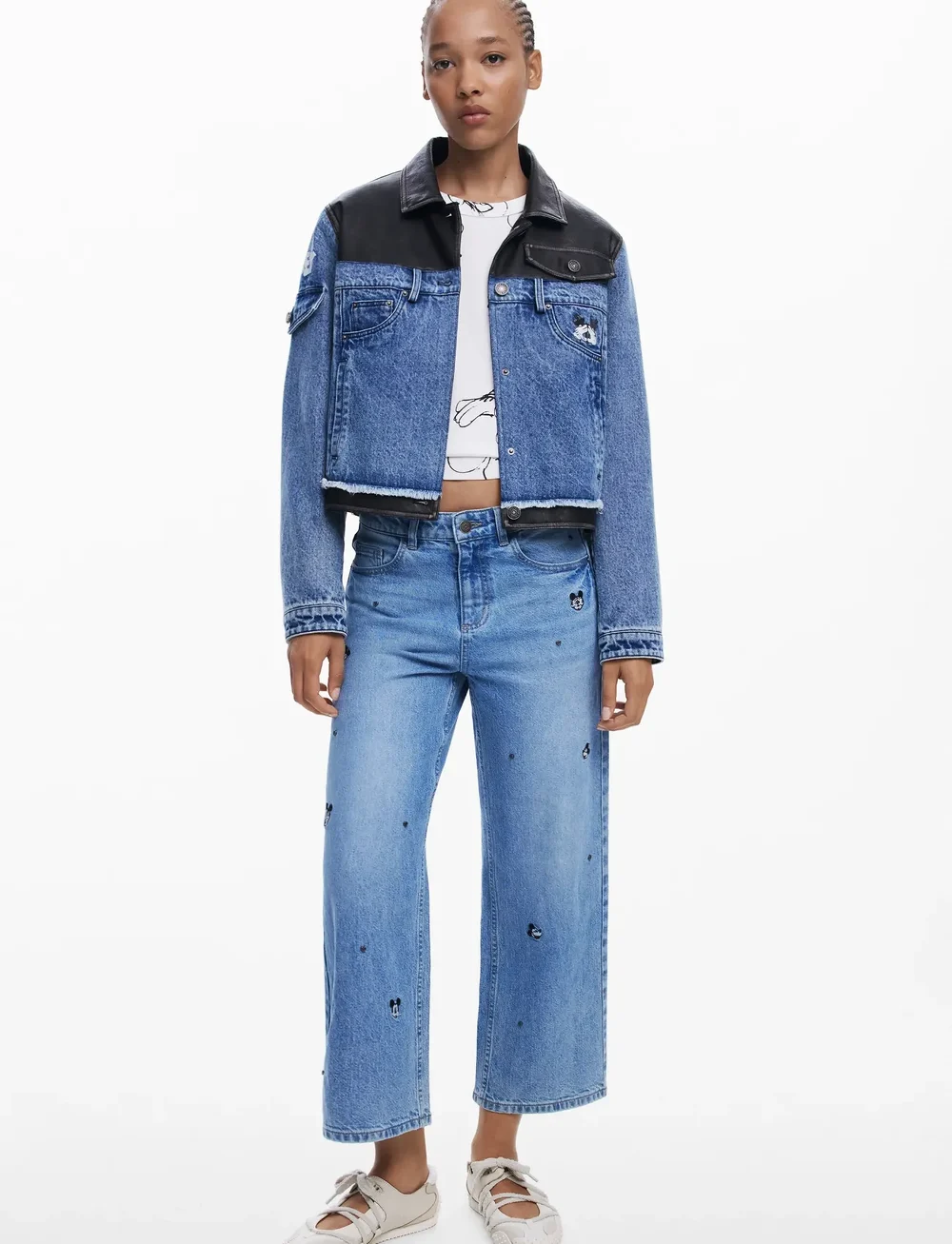 Desigual - MINIMI - straight jeans - blue - 3