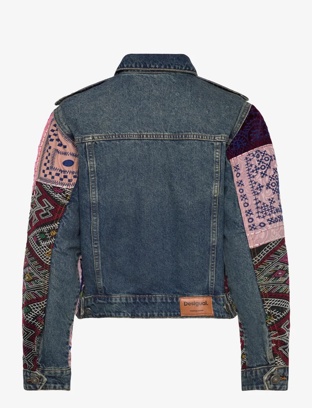 Desigual - ETNIC - jeansjackor - blue - 2