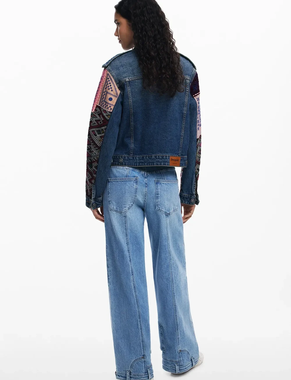 Desigual - ETNIC - jeansjackor - blue - 3