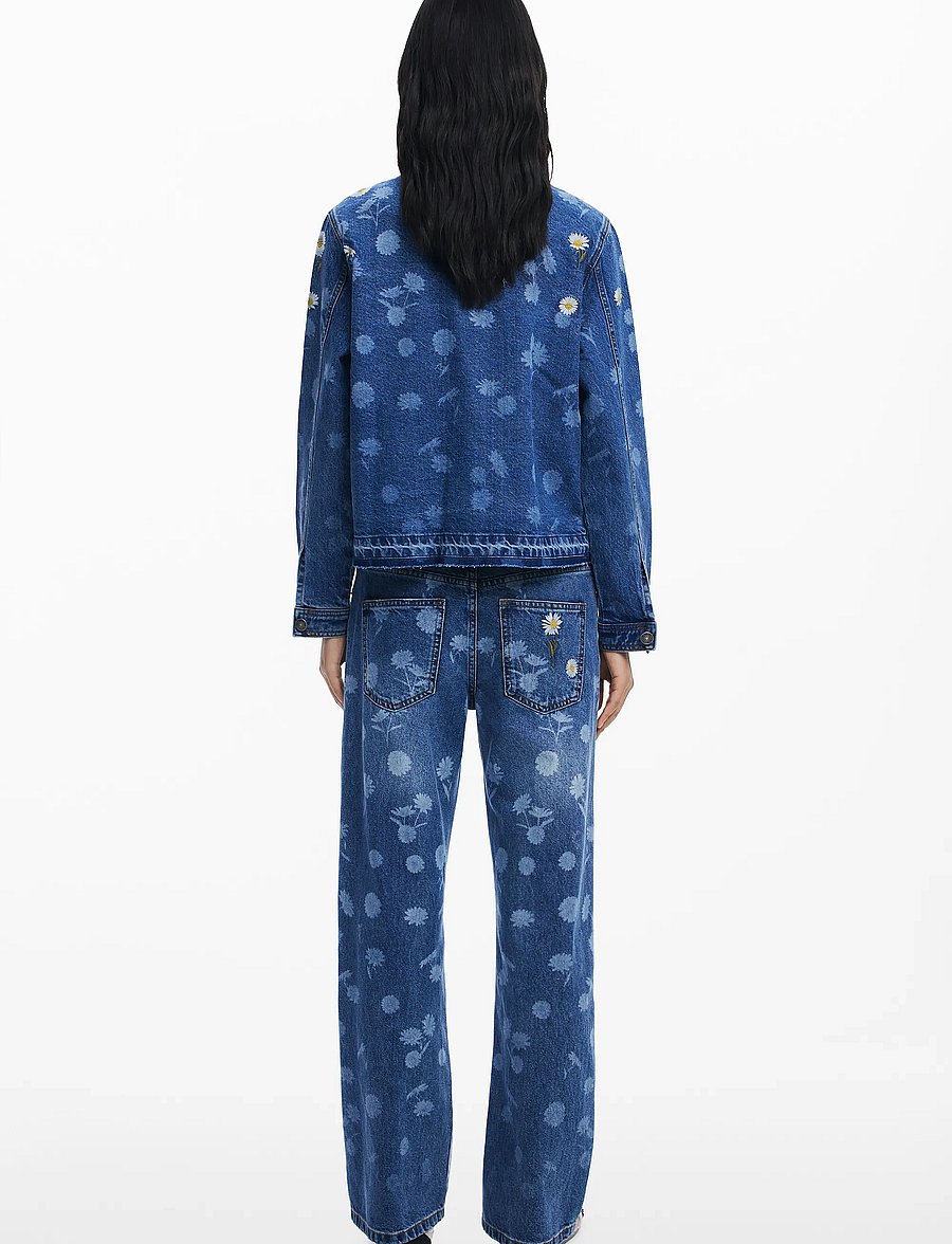 Desigual - DAISY - frühlingsjacken - blue - 3
