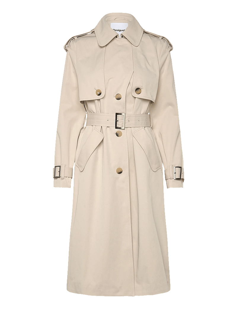 Desigual - TRENCH PLEATED - 6008 beige - 2