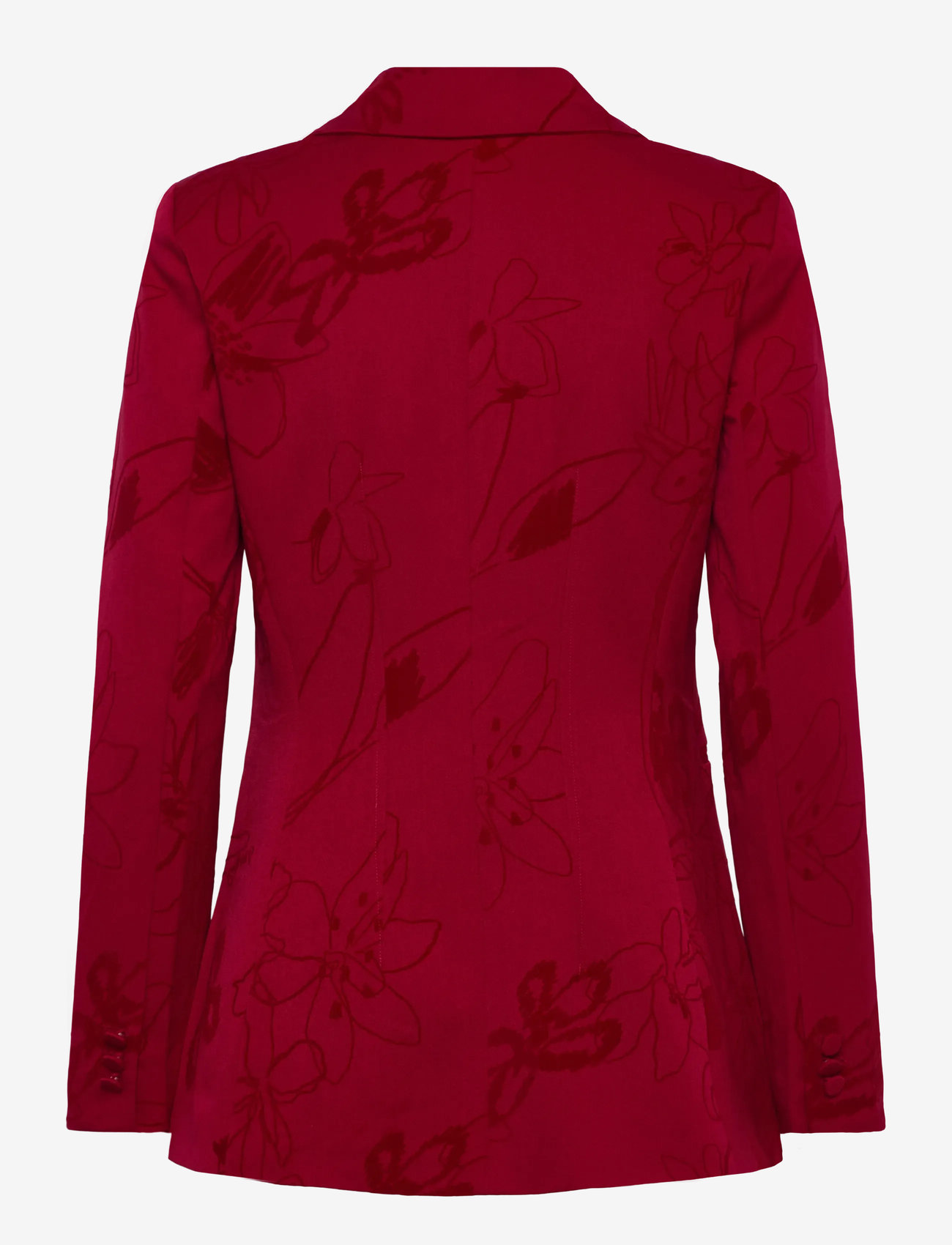 Desigual - BLAZER FLOCKARTY - einreihige blazer - 3092 rojo - 2