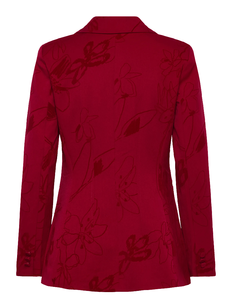 Desigual - BLAZER FLOCKARTY - einreihige blazer - 3092 rojo - 2