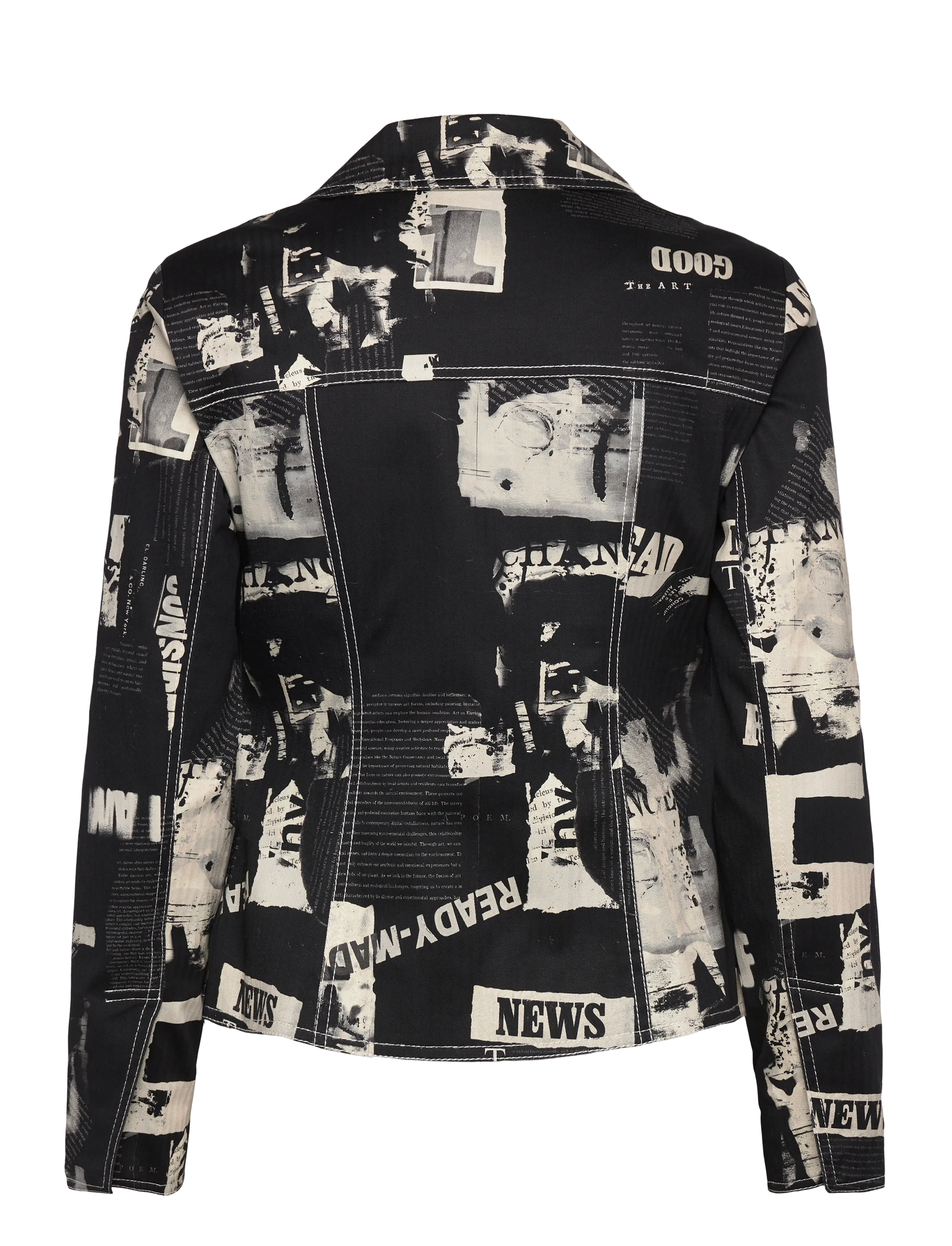 Desigual - BLAZER NEWSPAPER B - festmode zu outlet-preisen - 2006 gris oscuro - 2