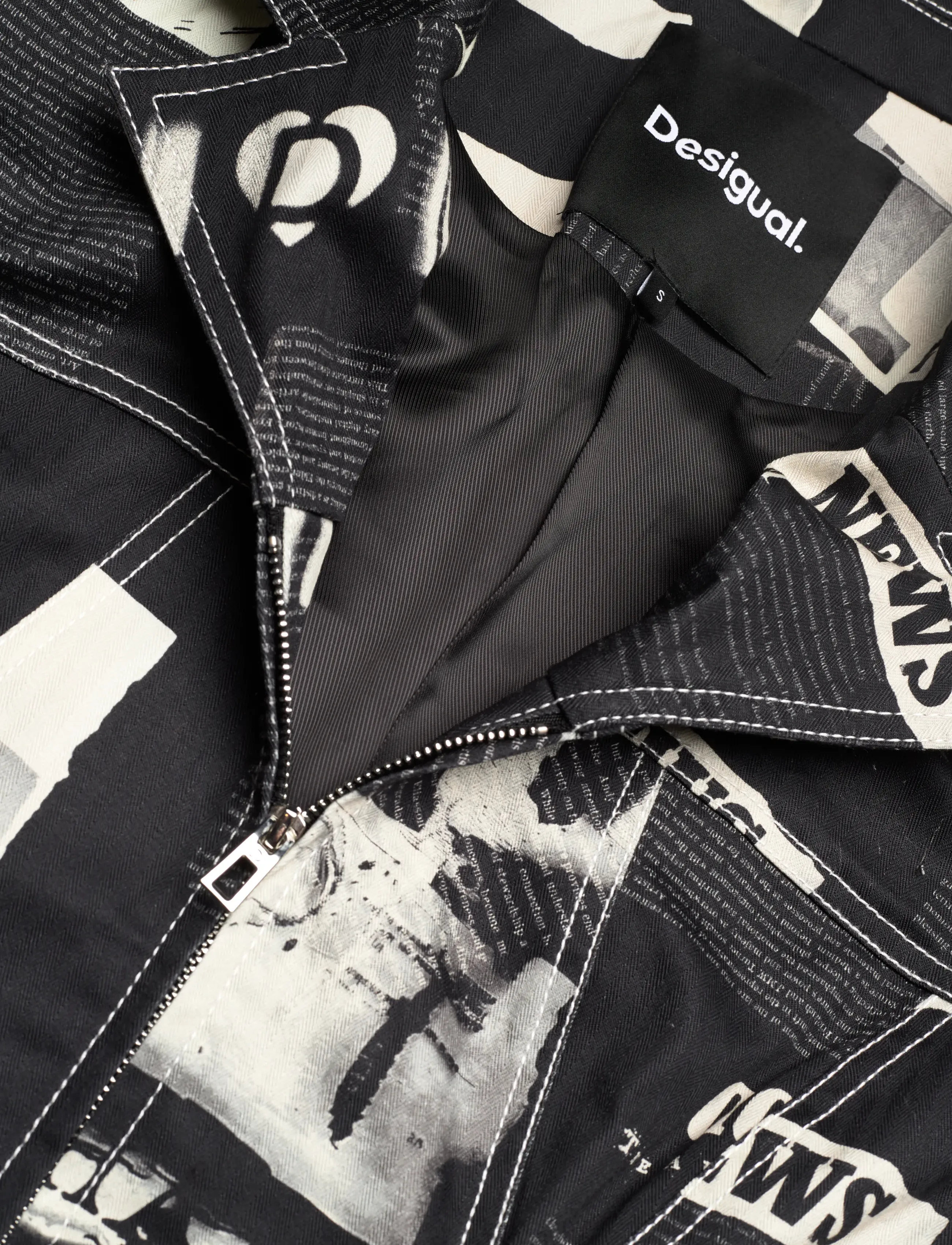 Desigual - BLAZER NEWSPAPER B - festmode zu outlet-preisen - 2006 gris oscuro - 5