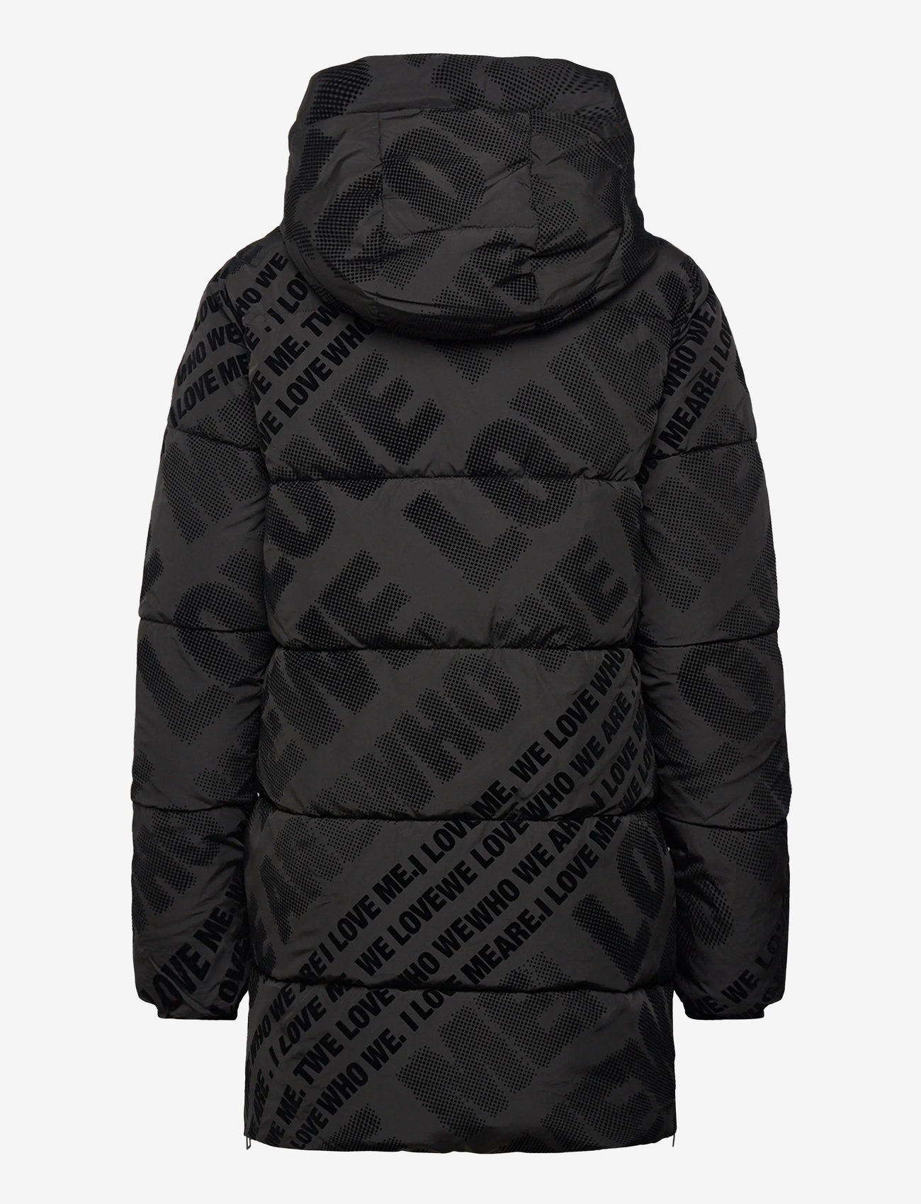 Desigual - PADDED CADERA FLOCK - sulejoped ja voodriga joped - black - 1