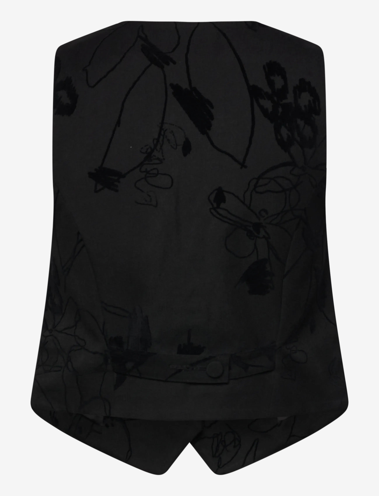 Desigual - FLOCK - Ärmellose blazer - black - 1