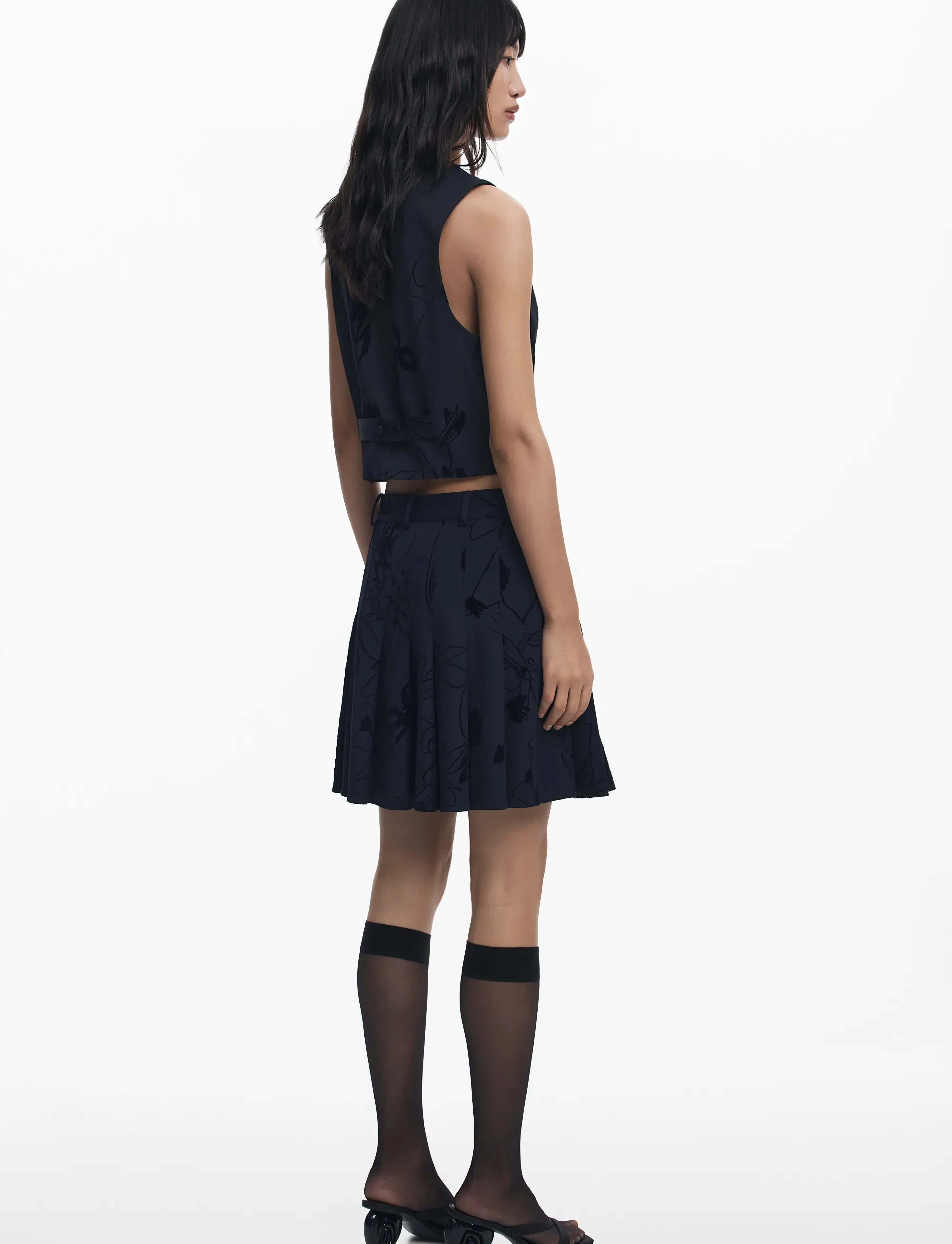 Desigual - FLOCK - festkläder till outletpriser - black - 3