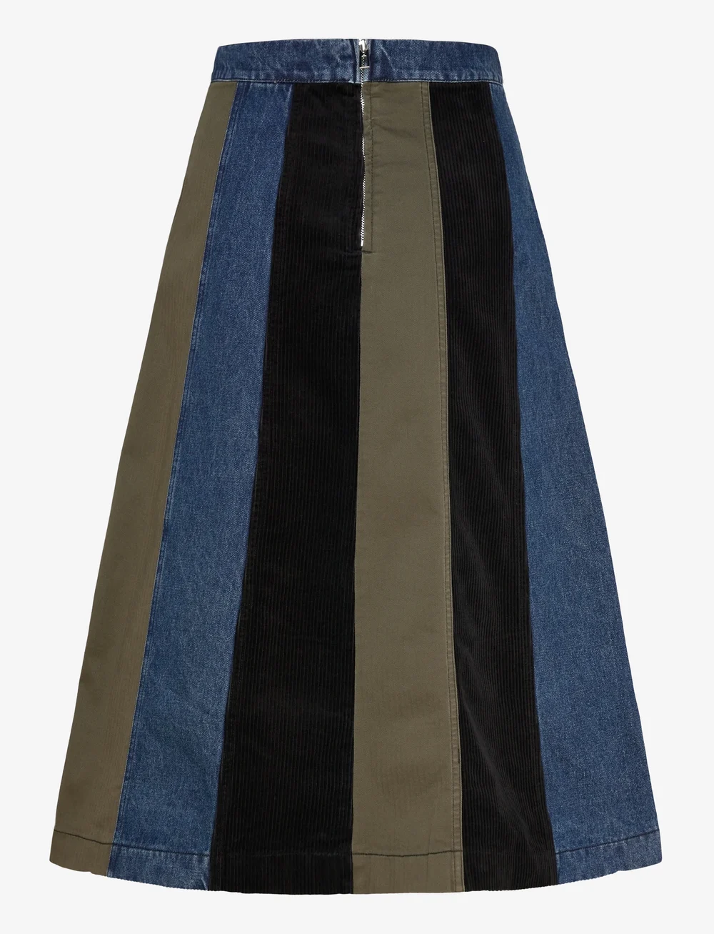 Desigual - PATCHES - jeansröcke - 4002 caqui - 2