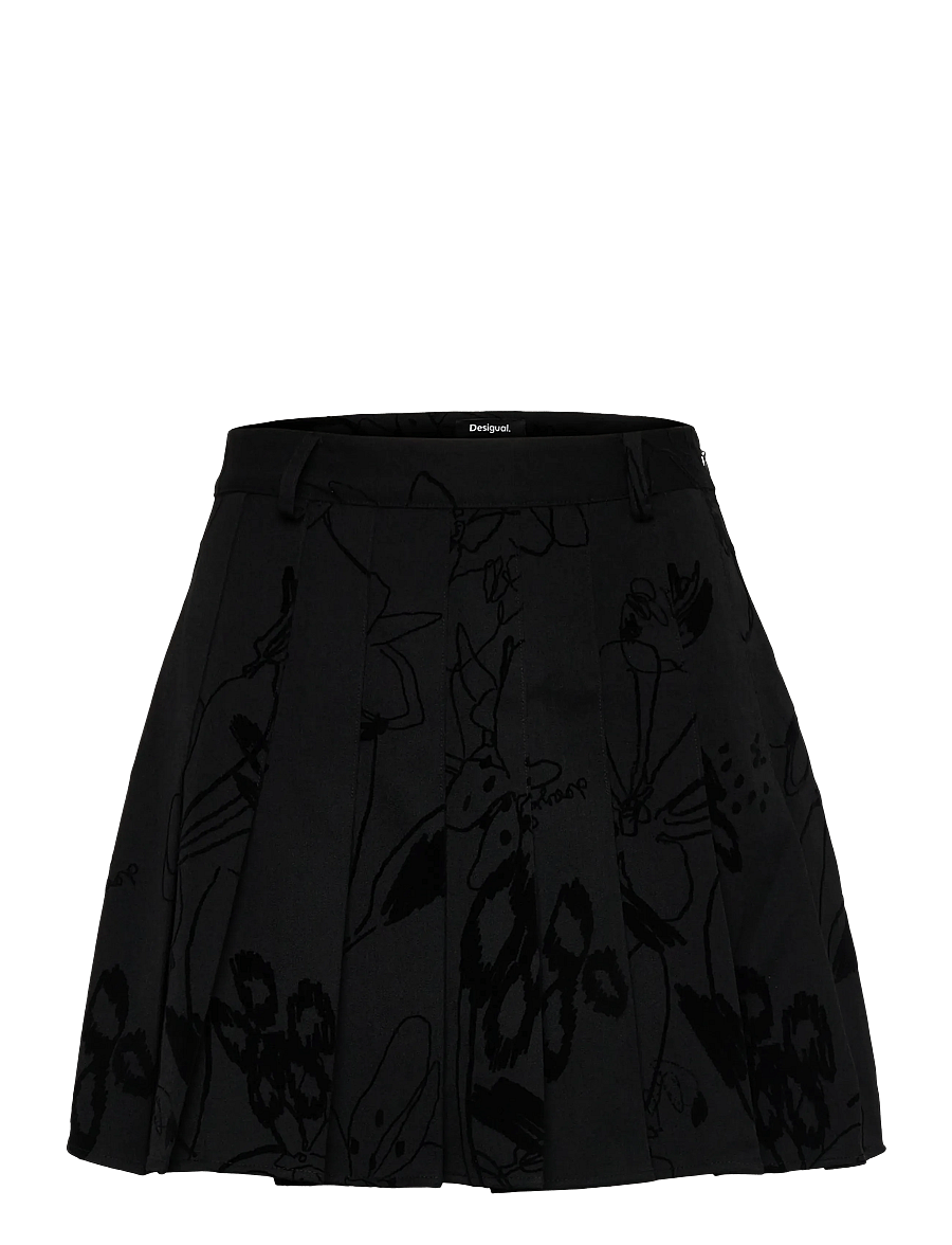 Desigual - FLOCK - kurze röcke - black - 1