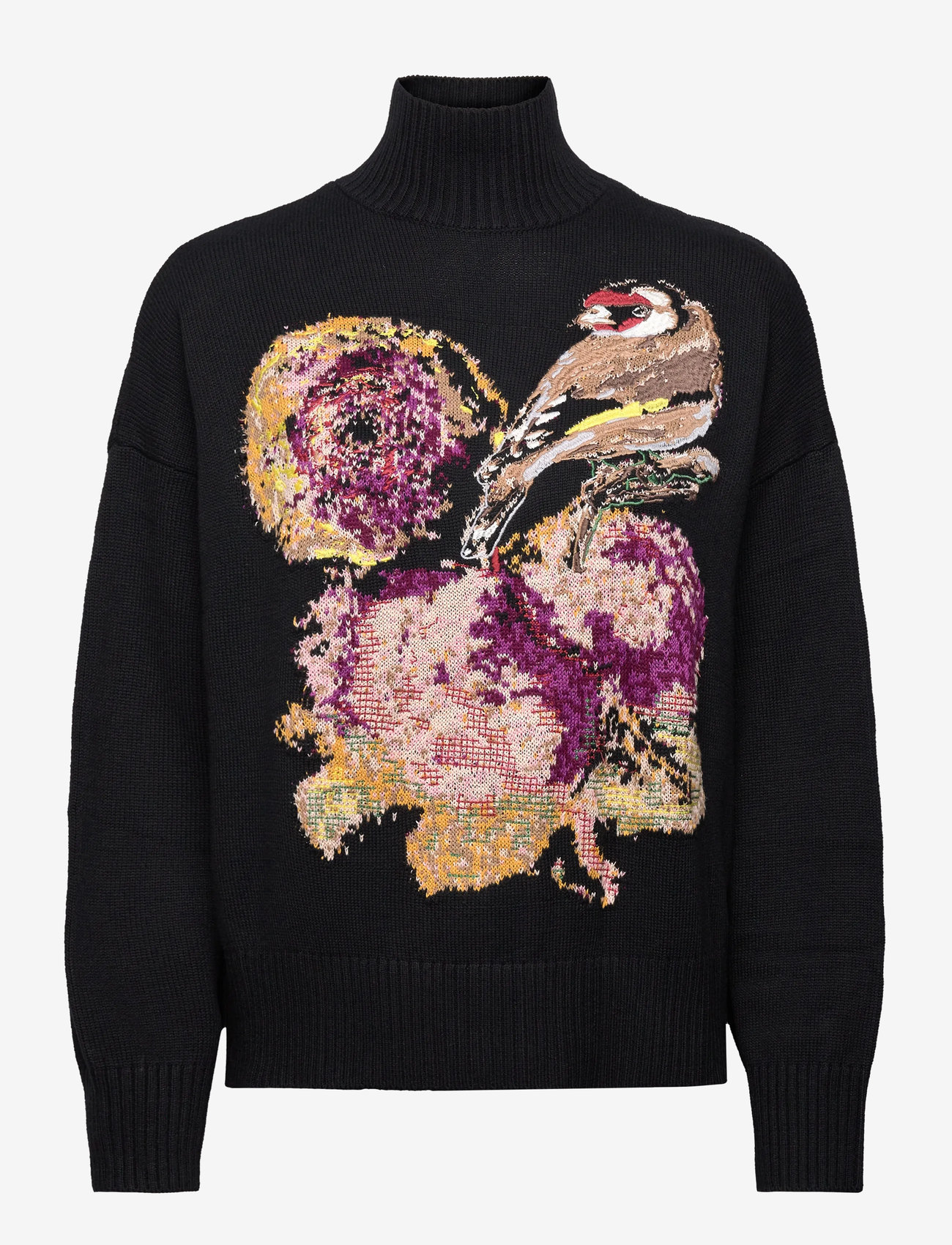 Desigual - BIRD LACROIX - turtlenecks - black - 1