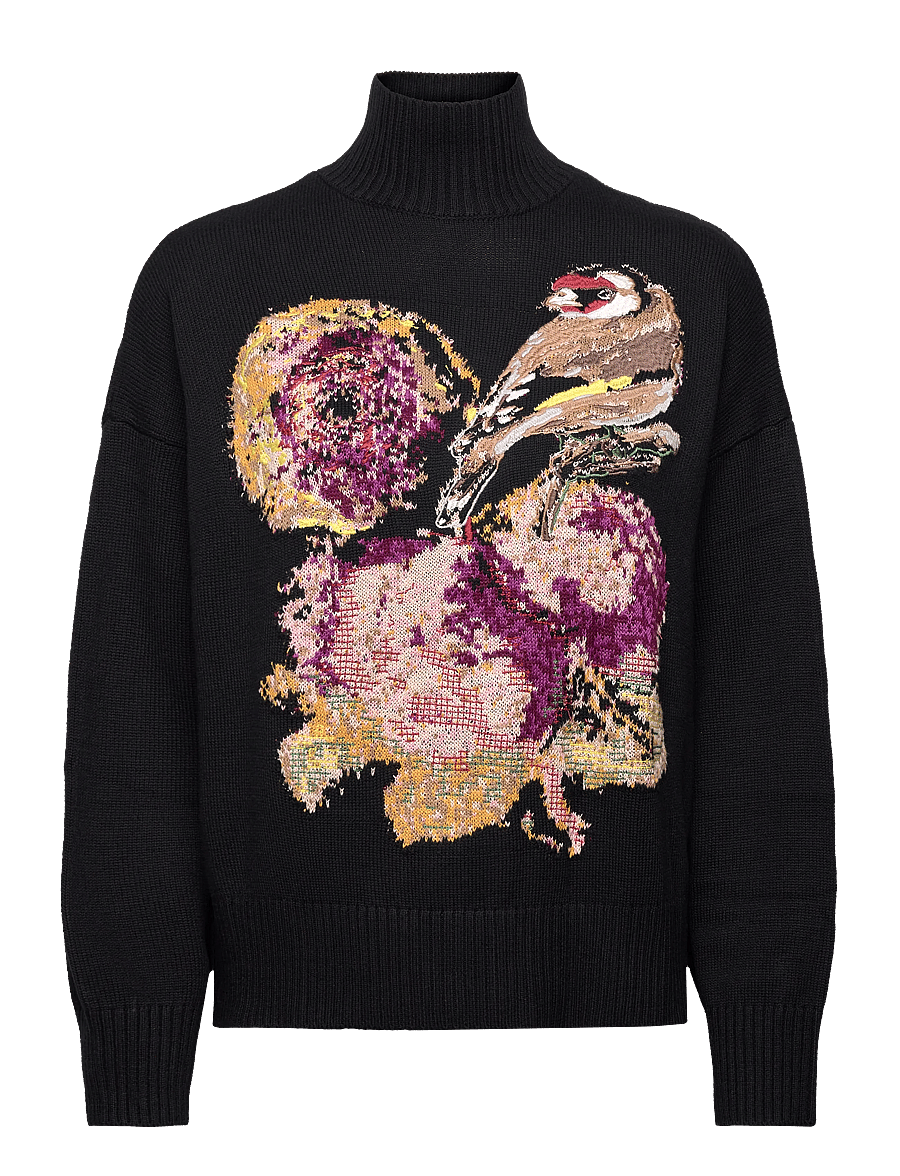 Desigual - BIRD LACROIX - black - 1