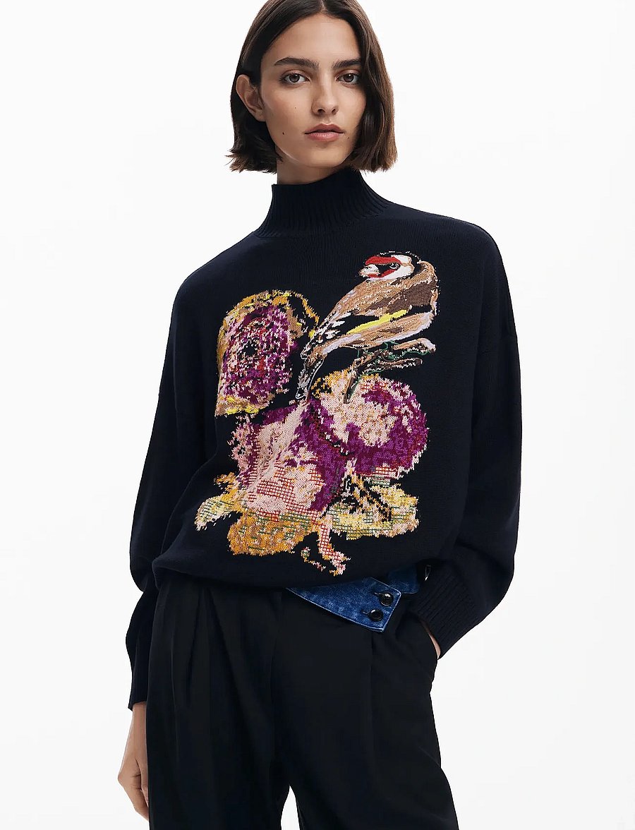 Desigual - BIRD LACROIX - black - 0