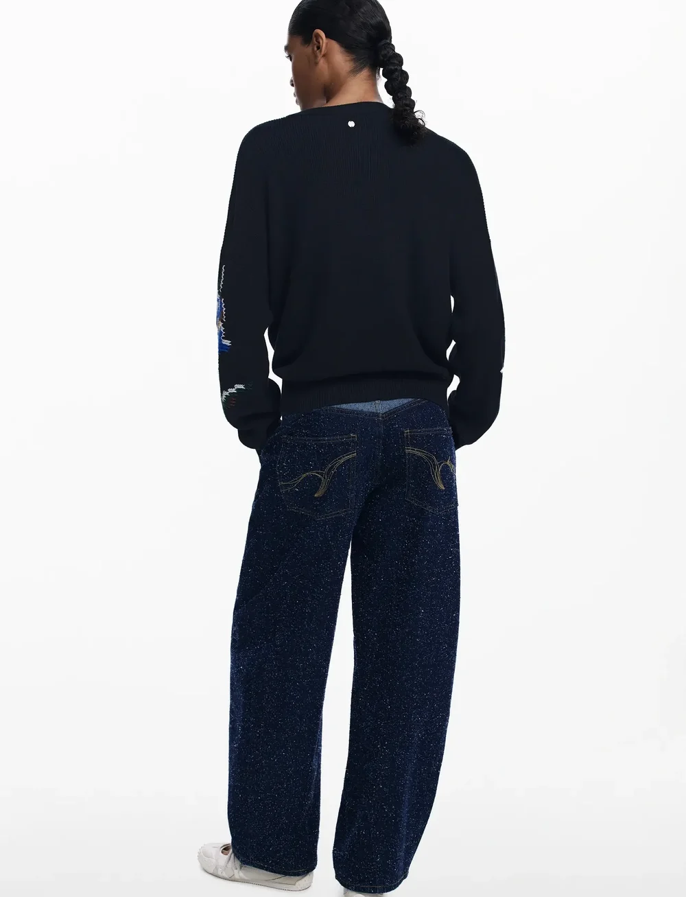 Desigual - COOPER - stickade tröjor - black - 3