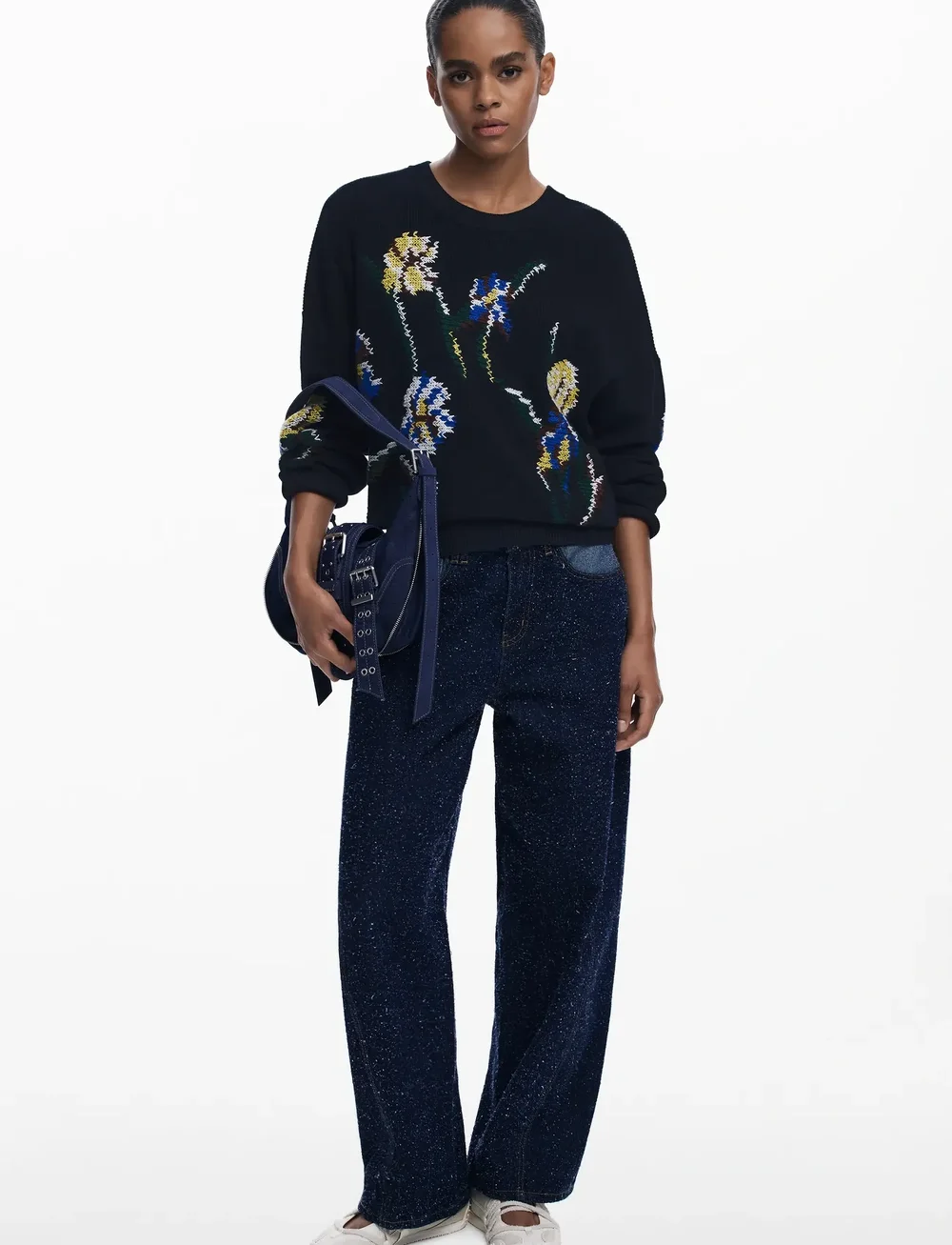 Desigual - COOPER - striktrøjer - black - 4