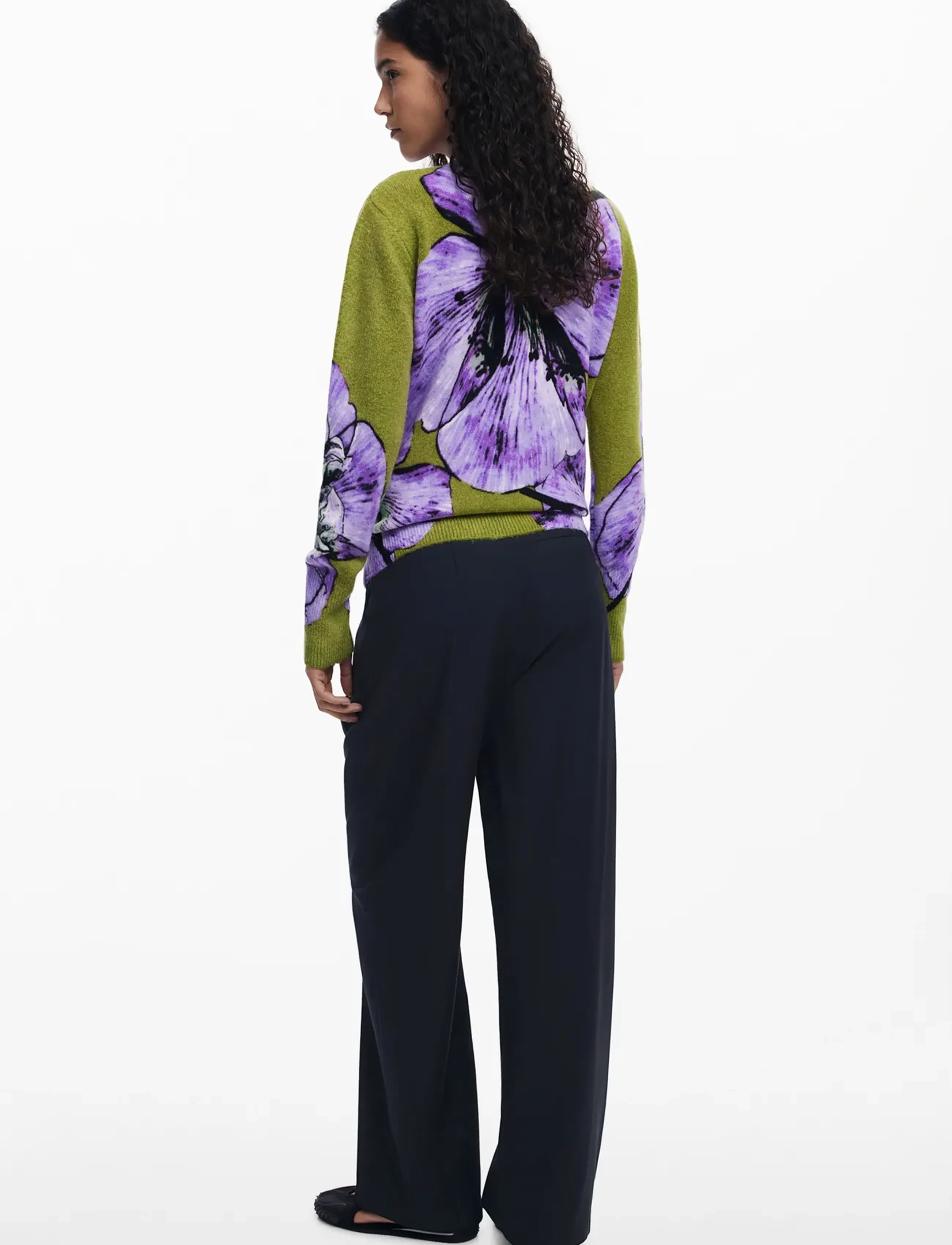 Desigual - ORQUIDEA LACROIX - gebreide truien - 3113 lilas - 3