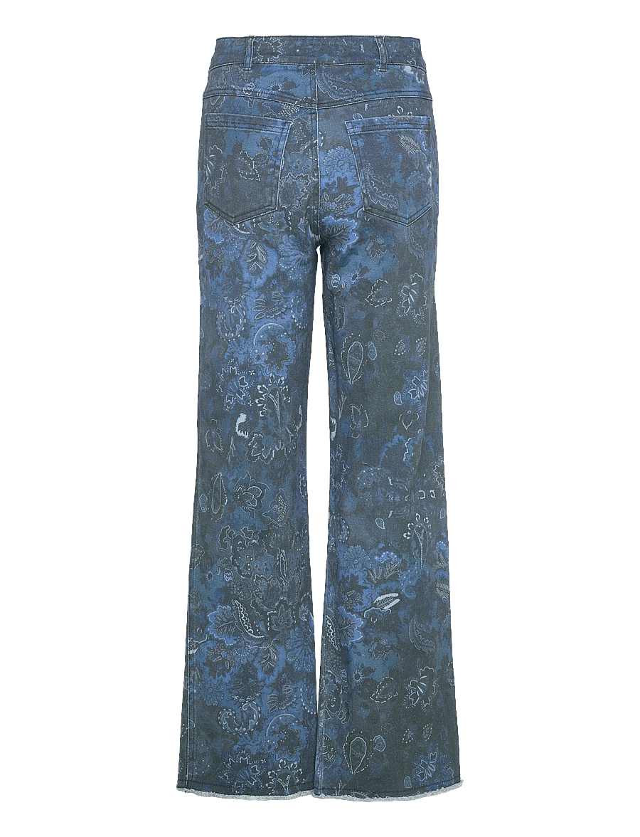 Desigual - PASLEY - tiesaus kirpimo džinsai - blue - 2