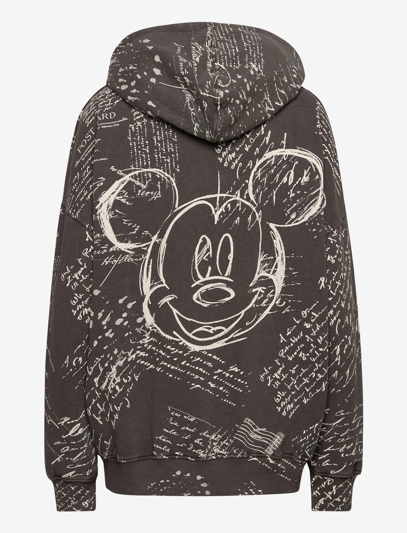 Desigual - LETTERS MICKEY - hættetrøjer - black - 1