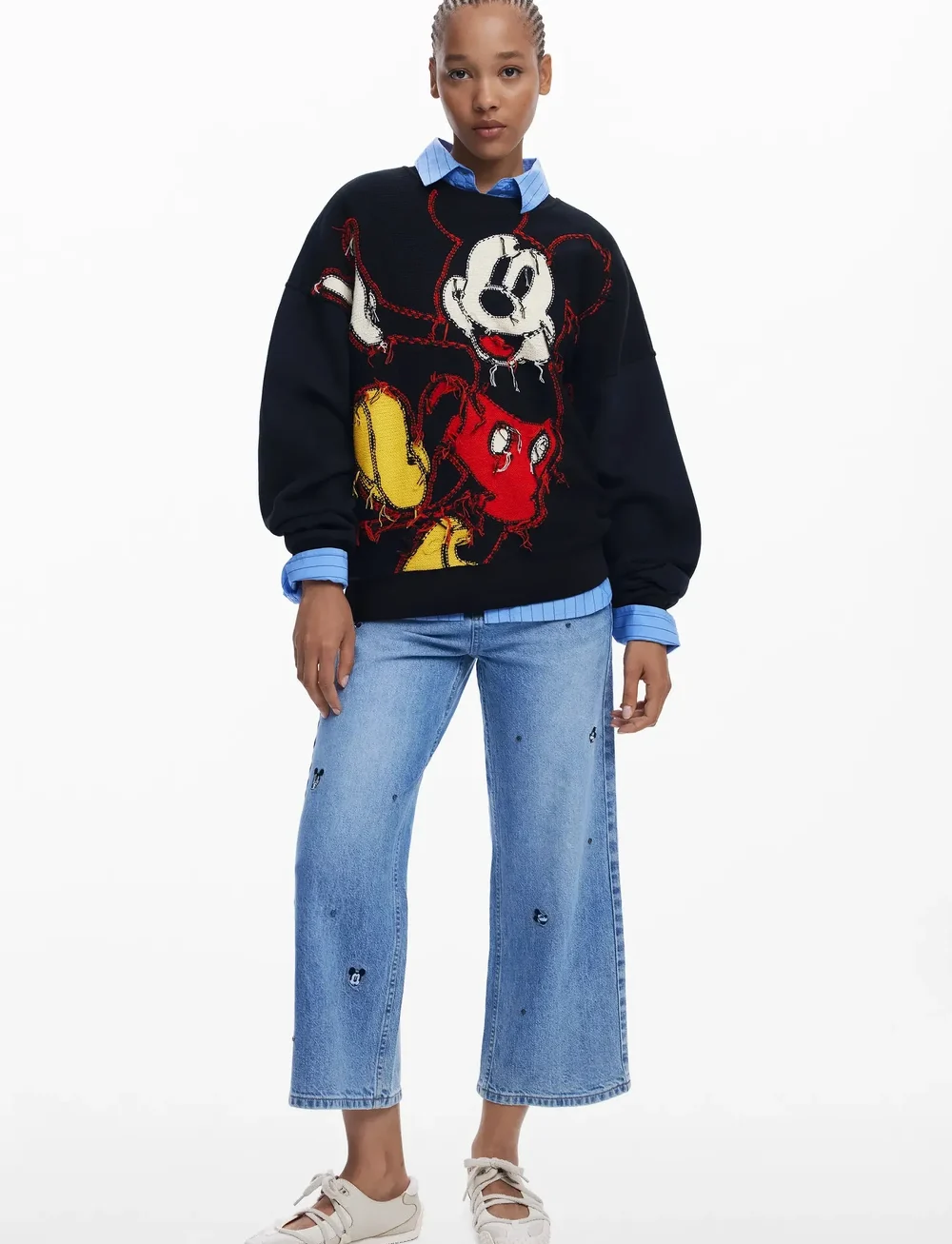 Desigual - HELLO MICKEY - hverdags stil - black - 4