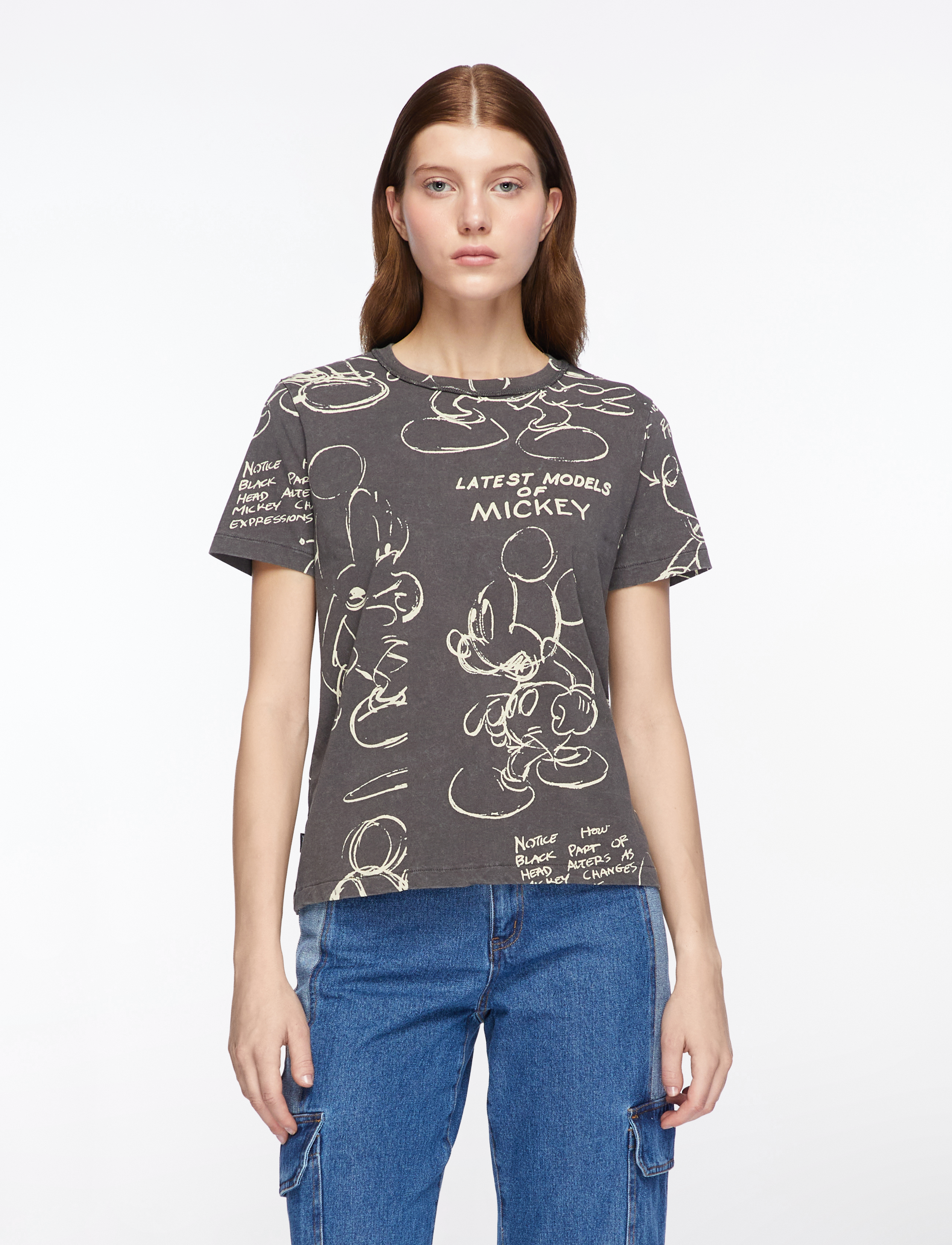 Desigual Mickey Sketch skjortor & blusar dam – bild 5