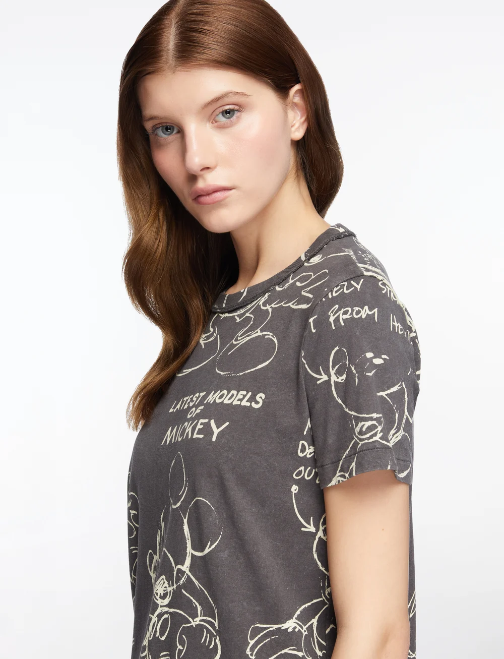 Desigual - MICKEY SKETCH - t-shirts - black - 5