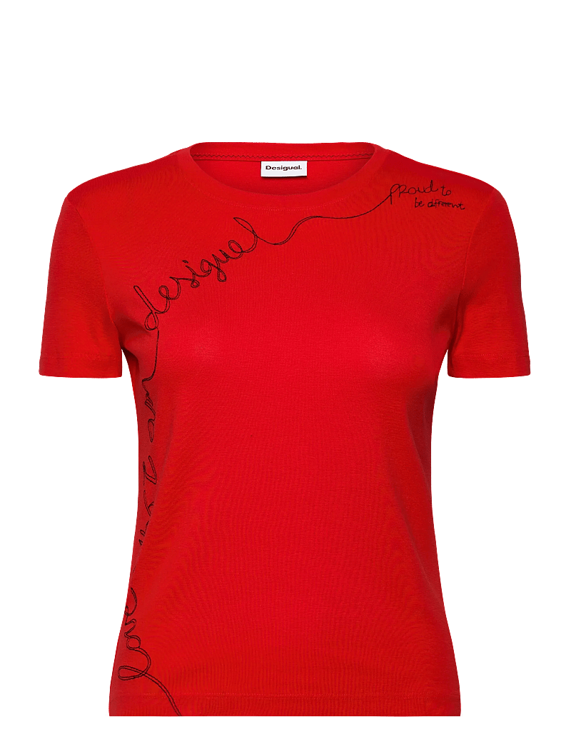 Desigual - CHARLY - t-shirts - 3005 rojo sangre - 0