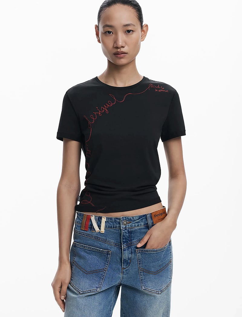 Desigual - CHARLY - t-särgid - black - 0