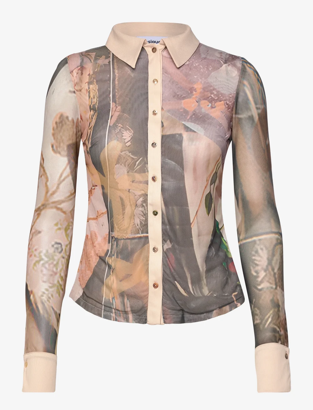 Desigual - EYRE - långärmade skjortor - 6110 desert palm - 1