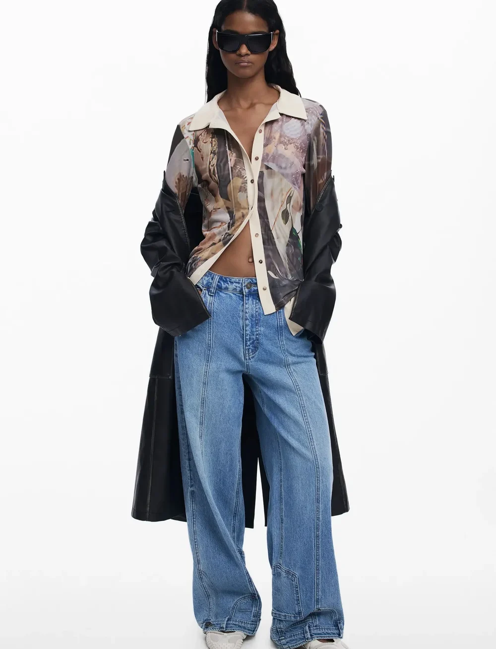 Desigual - EYRE - långärmade skjortor - 6110 desert palm - 4