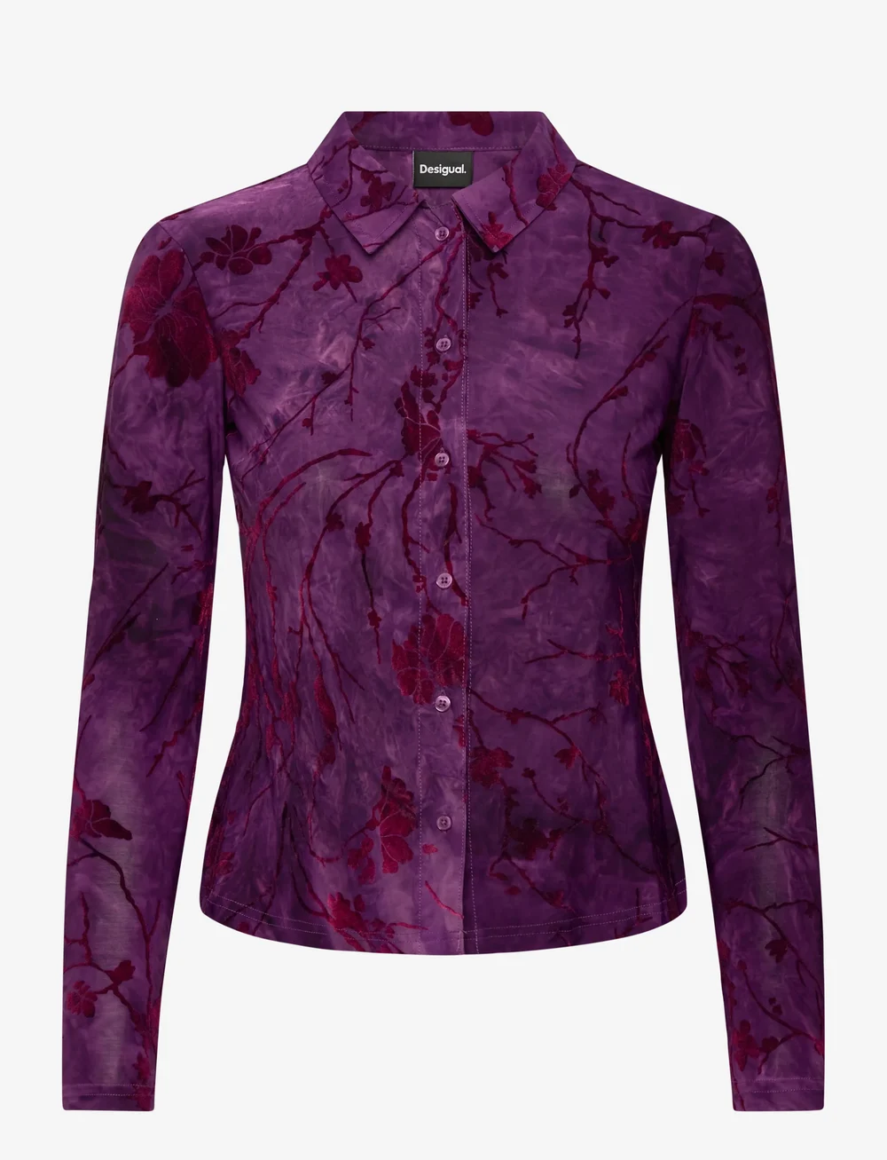 Desigual - ALINA - langærmede skjorter - 3028 cereza - 1