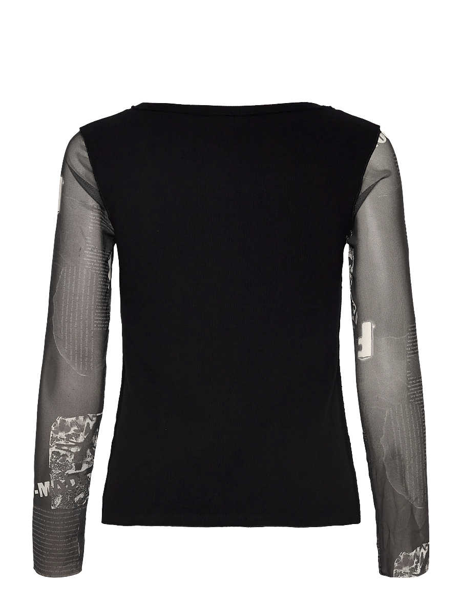 Desigual - LISBOA - palaidinukės ilgomis rankovėmis - black - 2