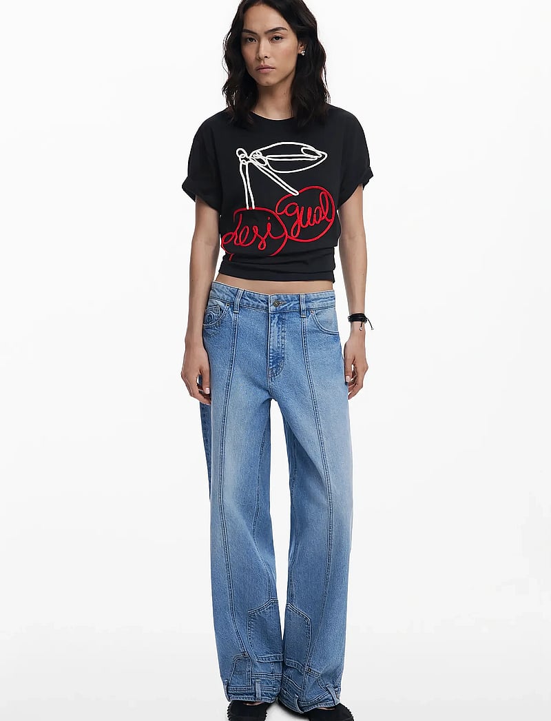 Desigual - BERLIN - t-särgid - black - 3