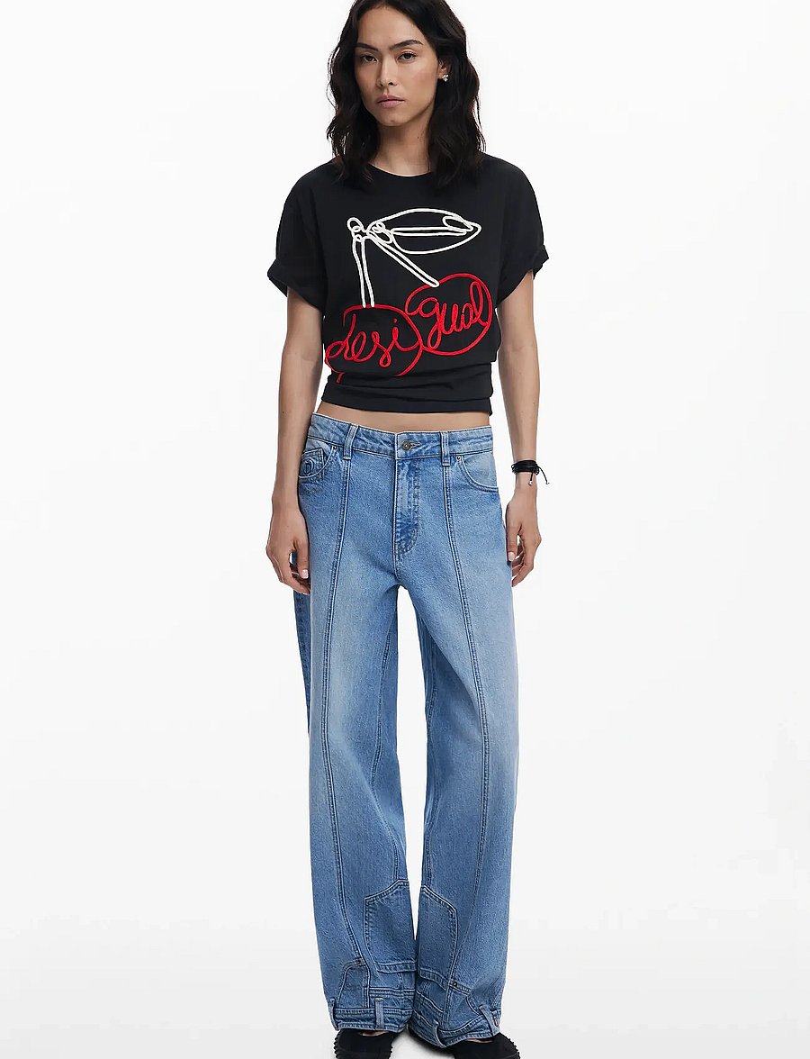 Desigual - BERLIN - t-shirts & tops - black - 3