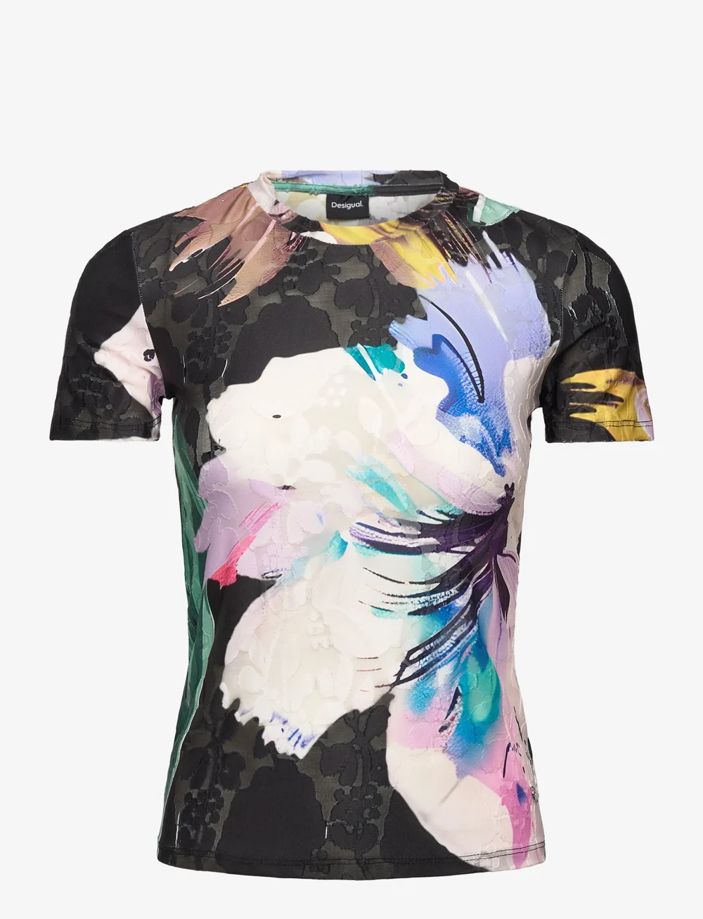 Desigual - VIENA - t-shirts - black - 1