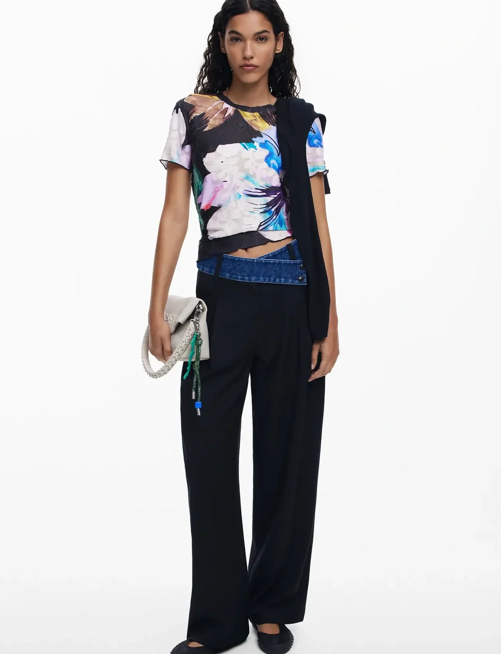 Desigual - VIENA - t-shirts - black - 4