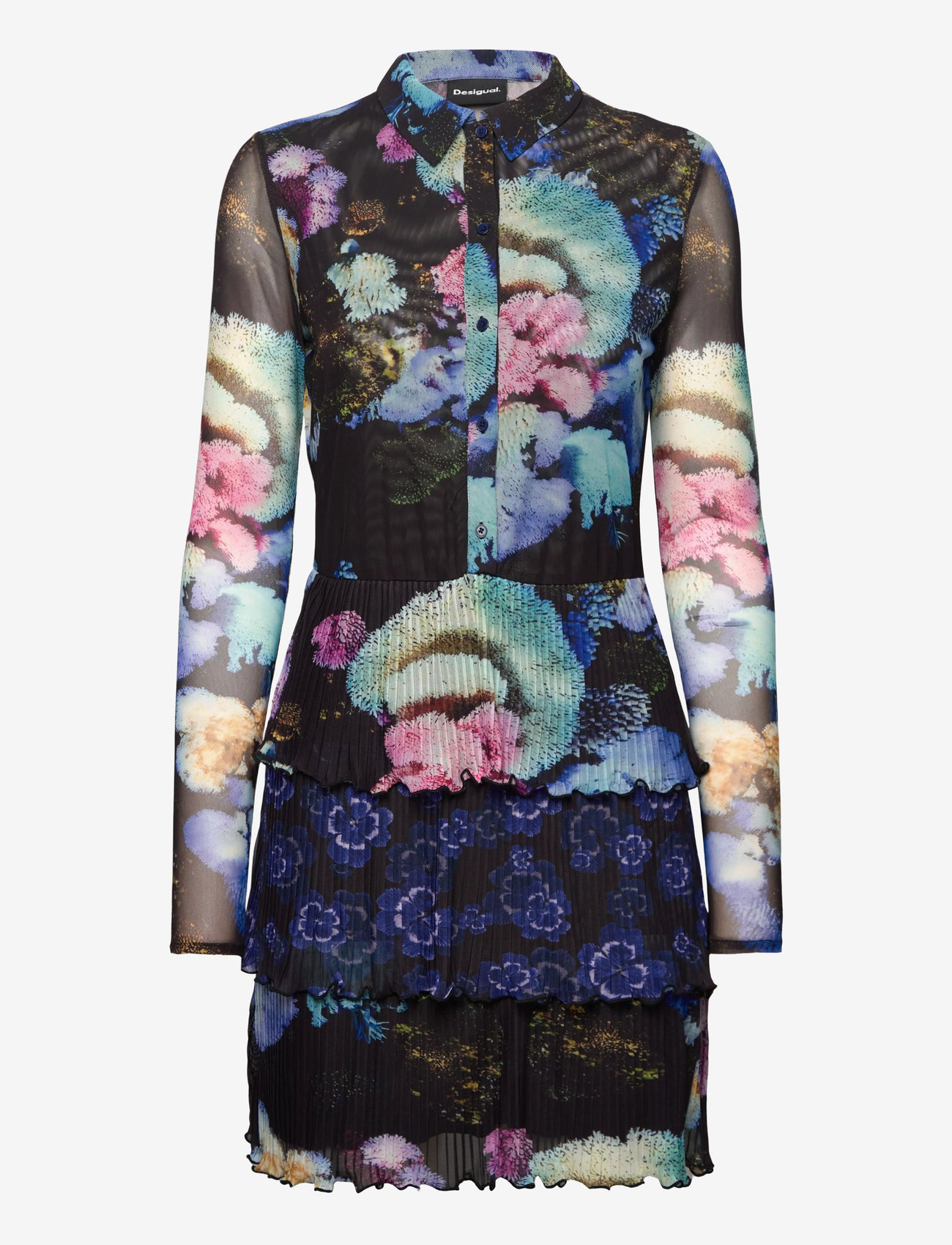 Desigual - CORAL LACROIX - hemdkleider - black - 1