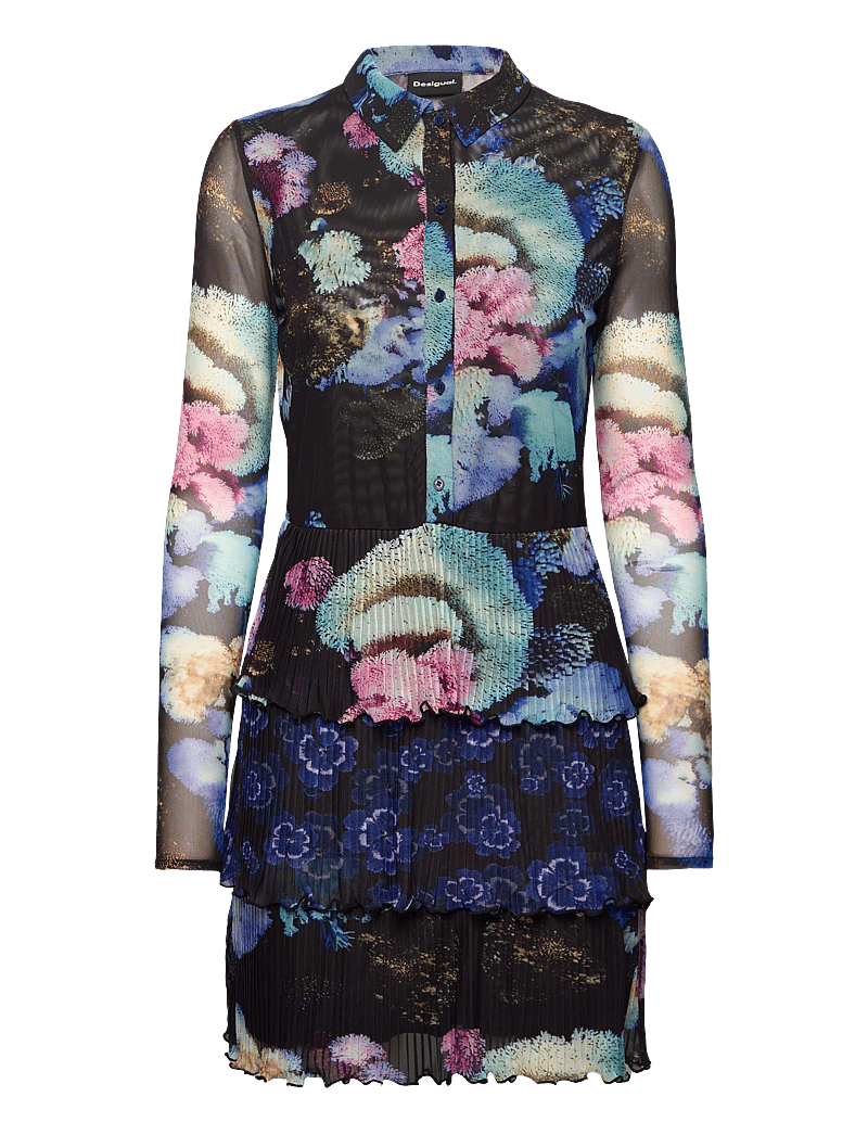 Desigual - CORAL LACROIX - hemdkleider - black - 1